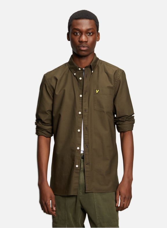 Chemise en coton Vert by LYLE & SCOTT LYLE & SCOTT Chemise en coton Vert