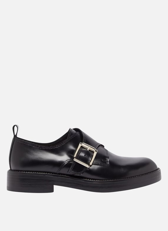 Derbies a Boucles Ajustables En Cuir Glace Archibald Jonak Femme Printemps