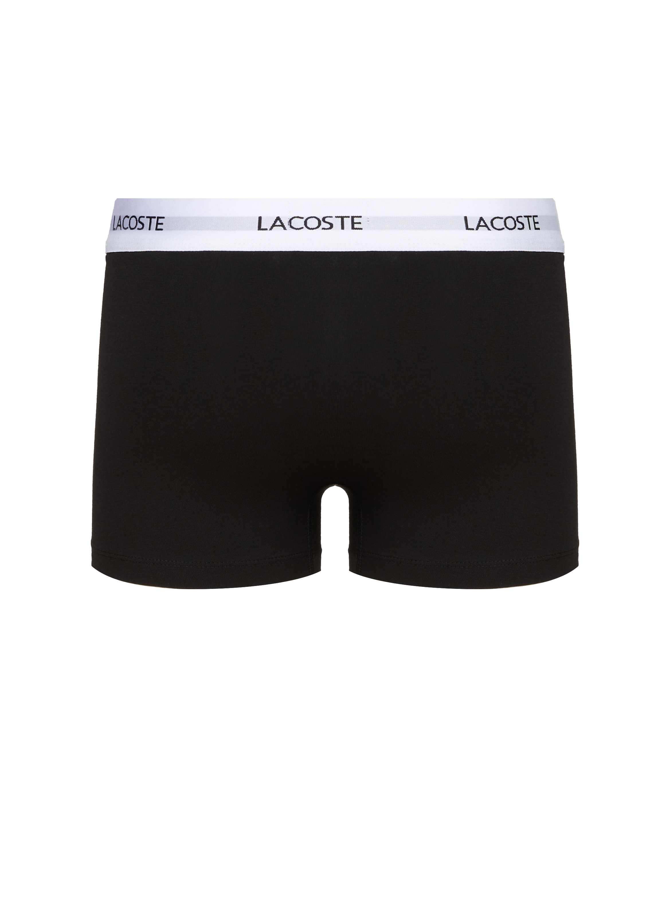 Lot de trois boxers en coton mélangé LACOSTE Multicolore