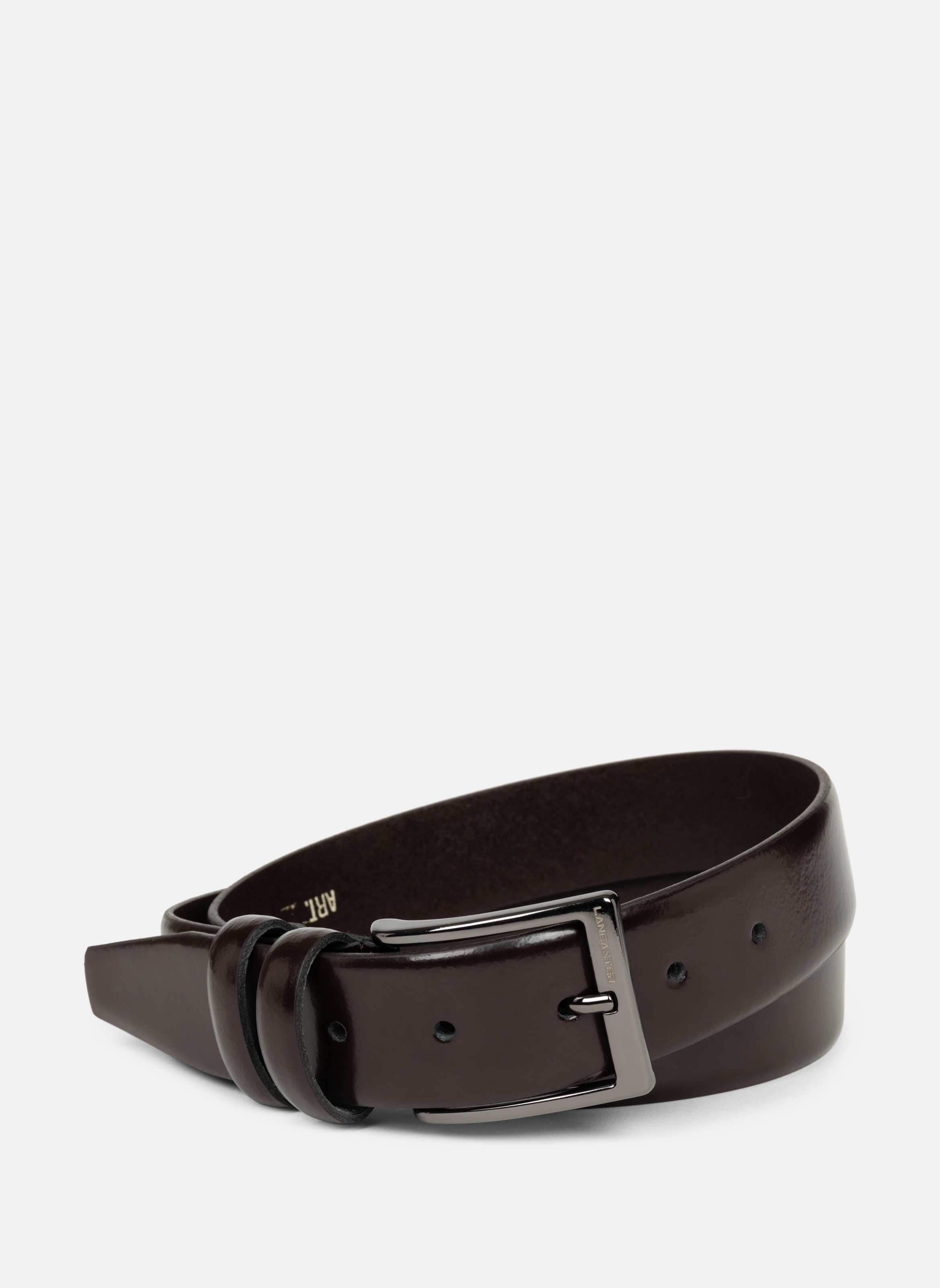 Small belt - Ceinture Glassé Homme LANCASTER Brown
