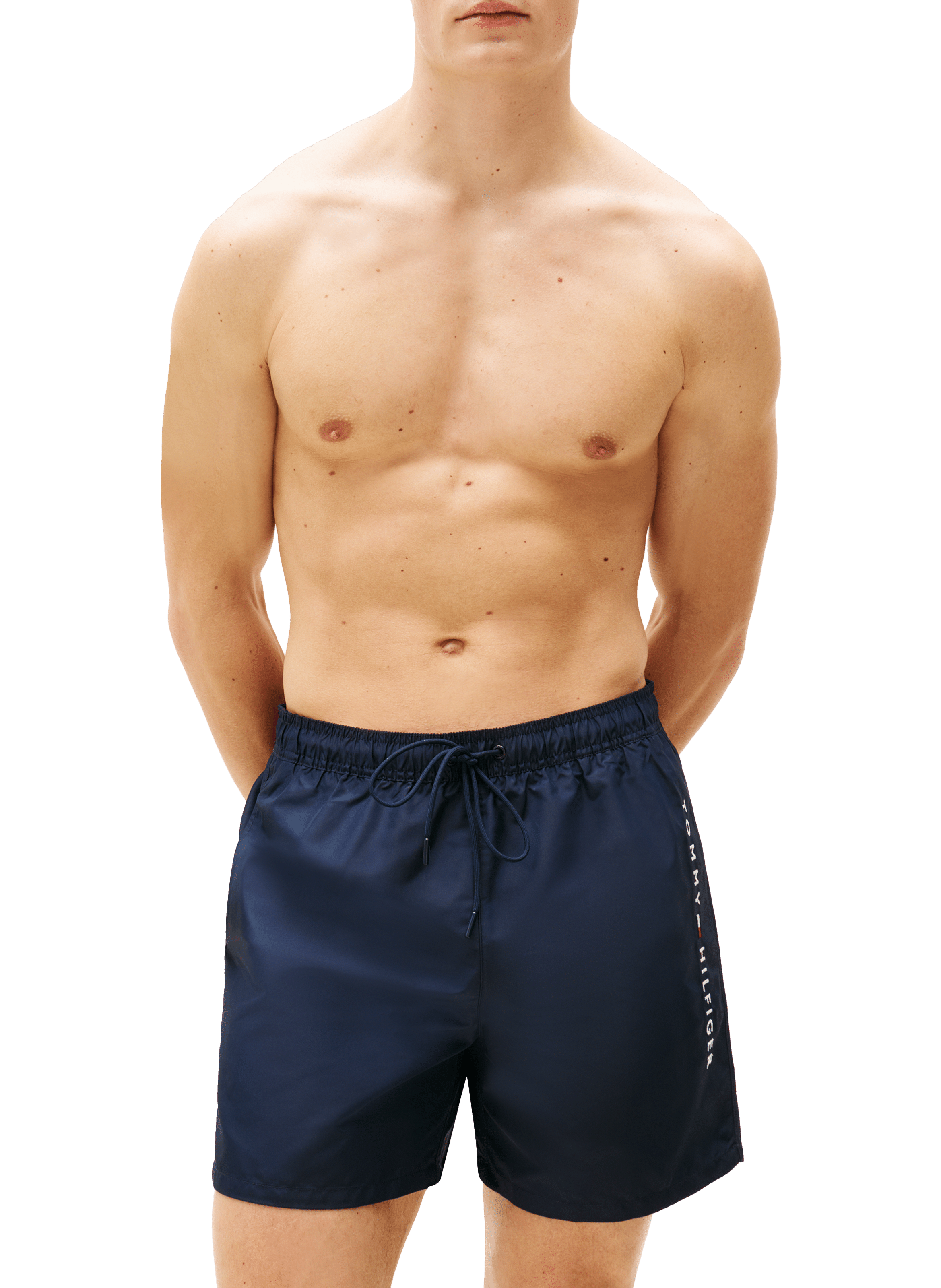 .Short de bain mi-long  Bleu