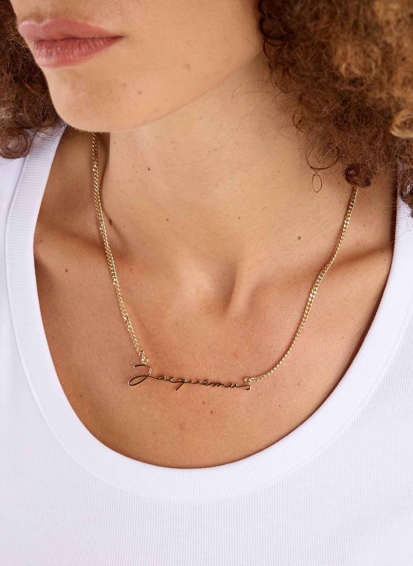 Jacquemus La Chaine necklace JACQUEMUS Golden