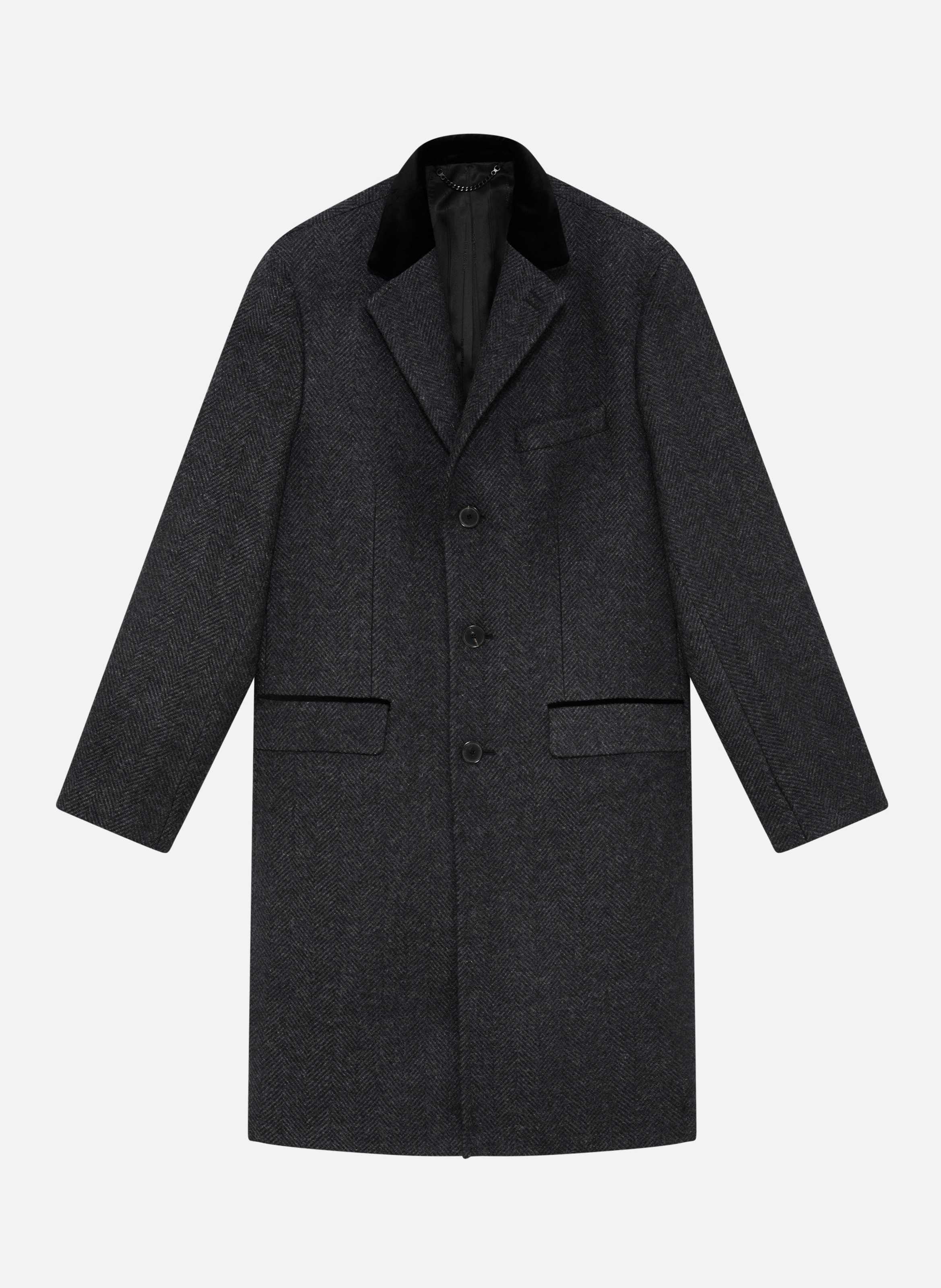 Manteau long THE KOOPLES Gris