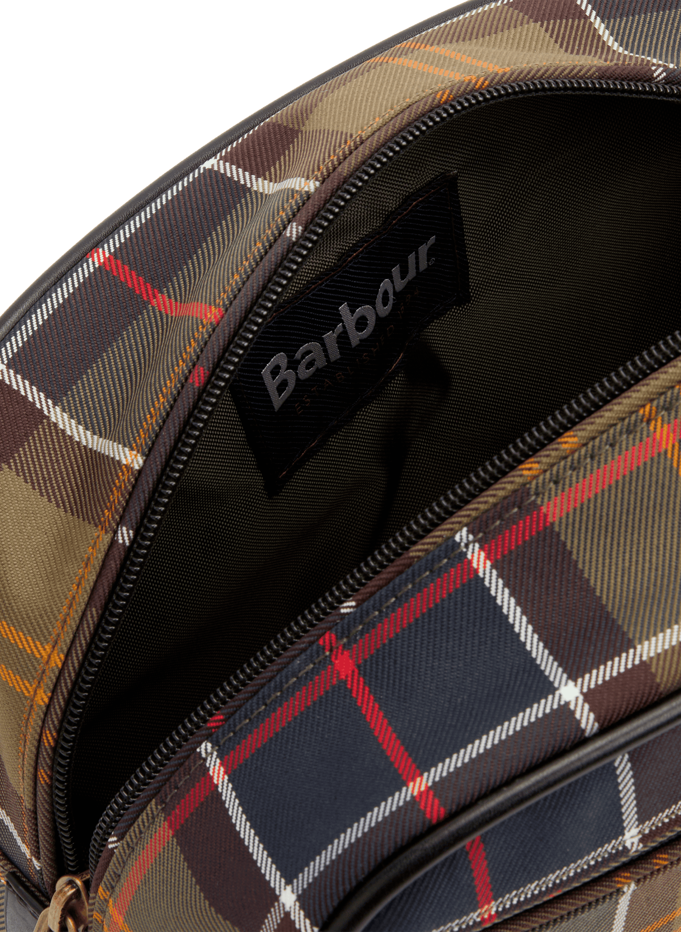 Tartan print clutch BARBOUR Multicolour