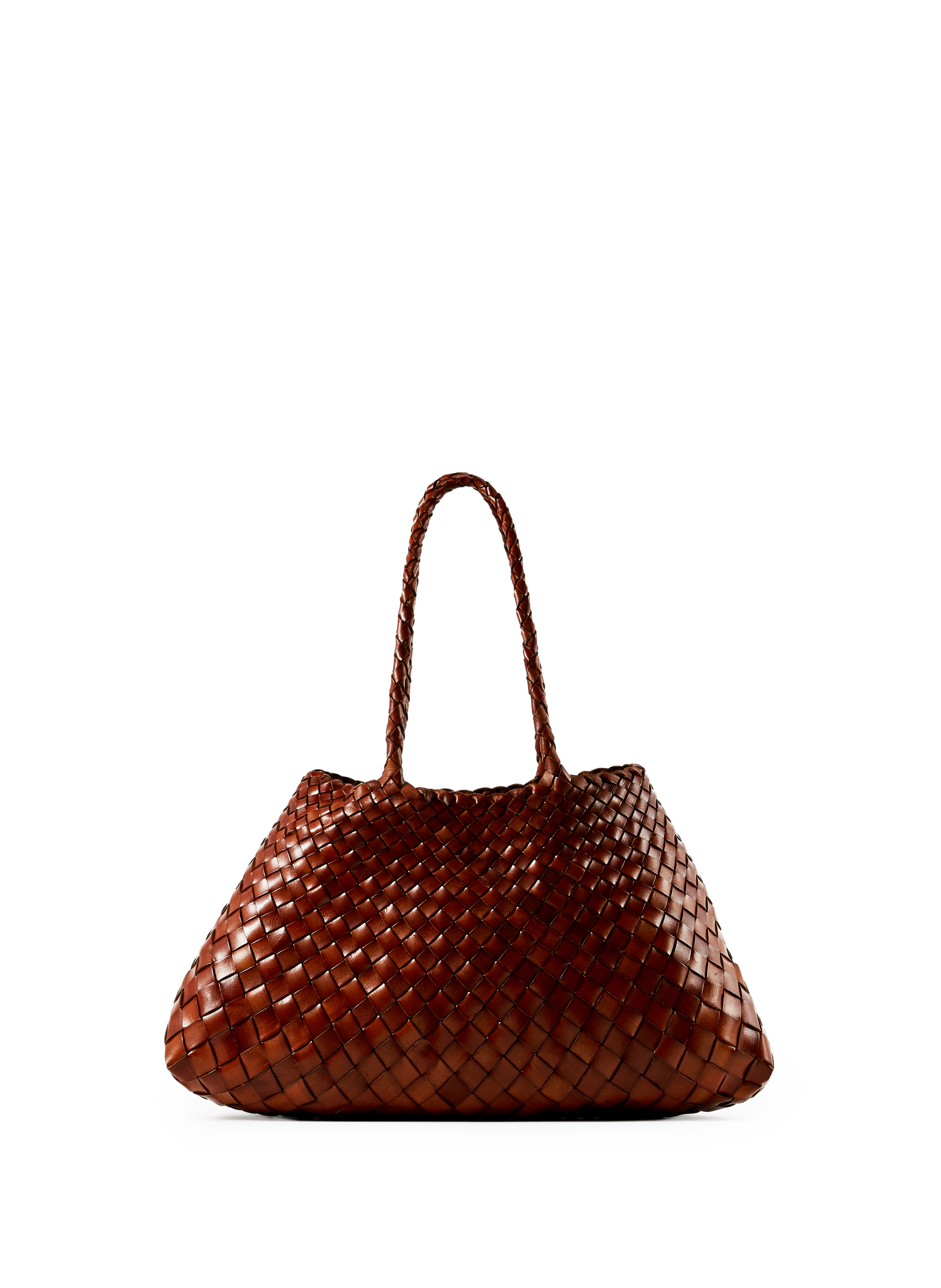 DRAGON DIFFUSION Sac cabas Santa Croce Big Marron