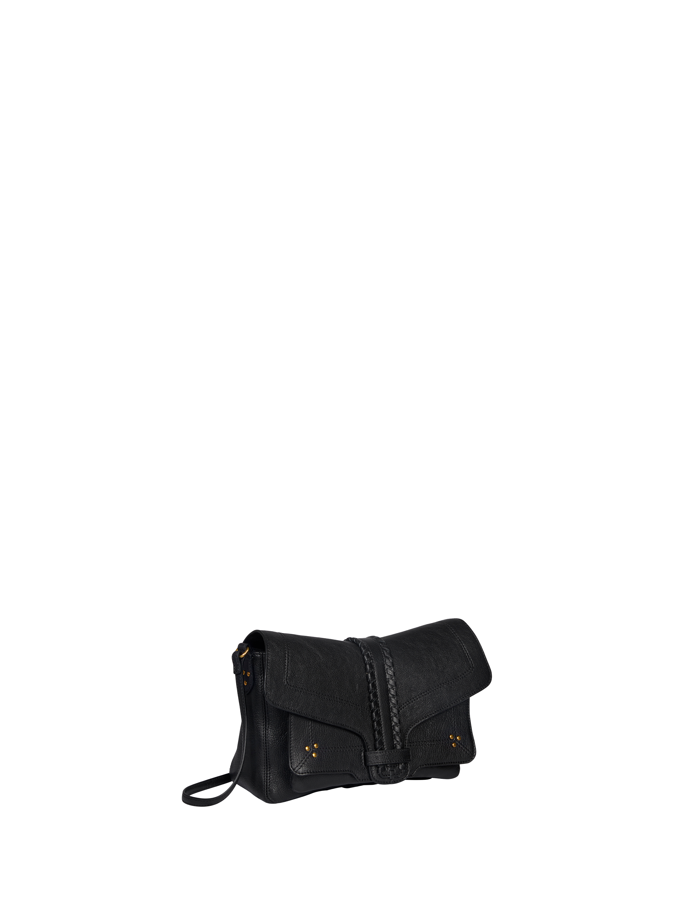 Sac baguette Harry M en cuir de chèvre JÉRÔME DREYFUSS Noir