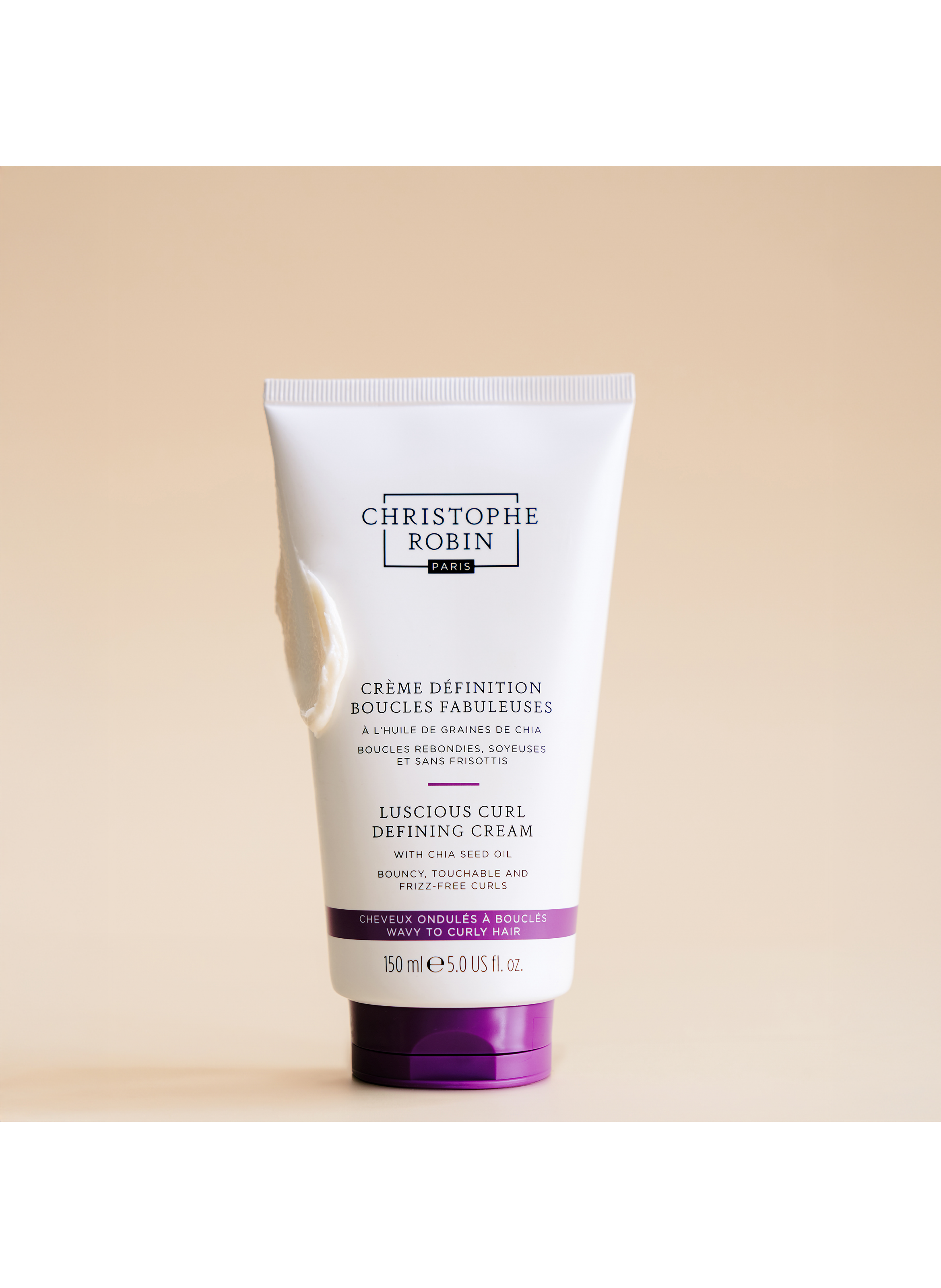 Crème Boucles fabuleuses à l&#039;huile de graines de chia CHRISTOPHE ROBIN No color
