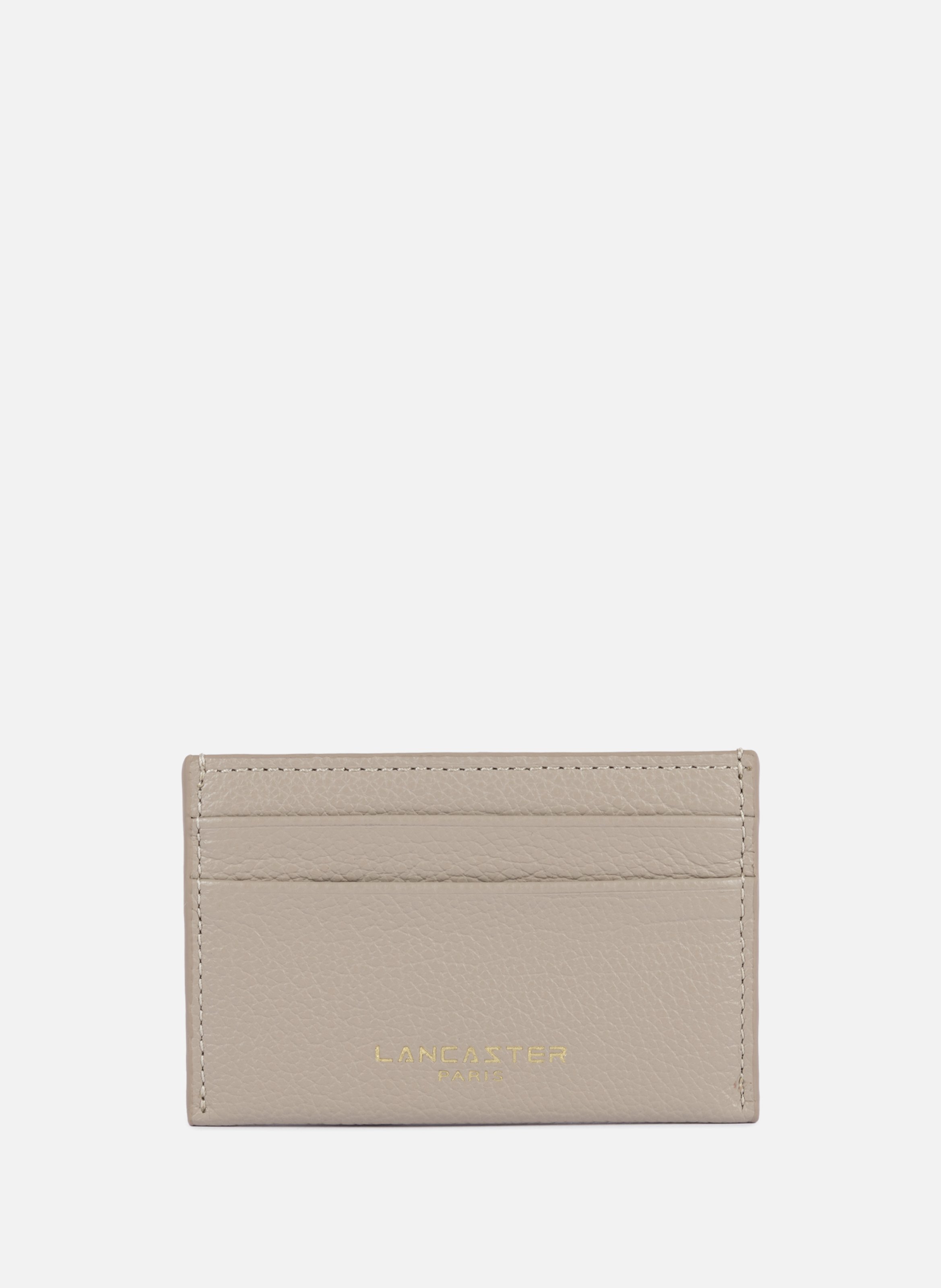 LANCASTER Card holder - Dune Grey