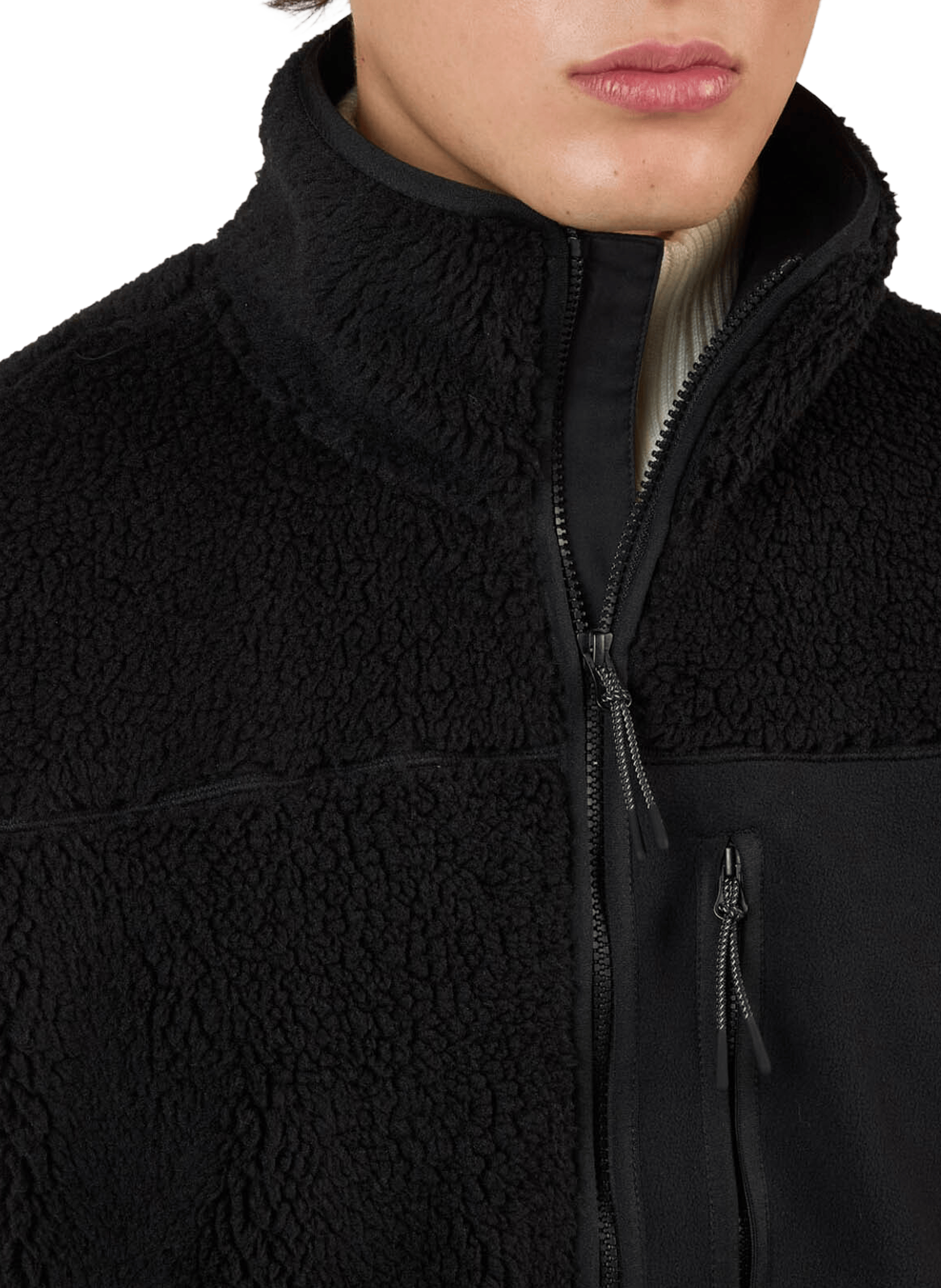 Veste sans manches à col montant ROSSIGNOL Noir