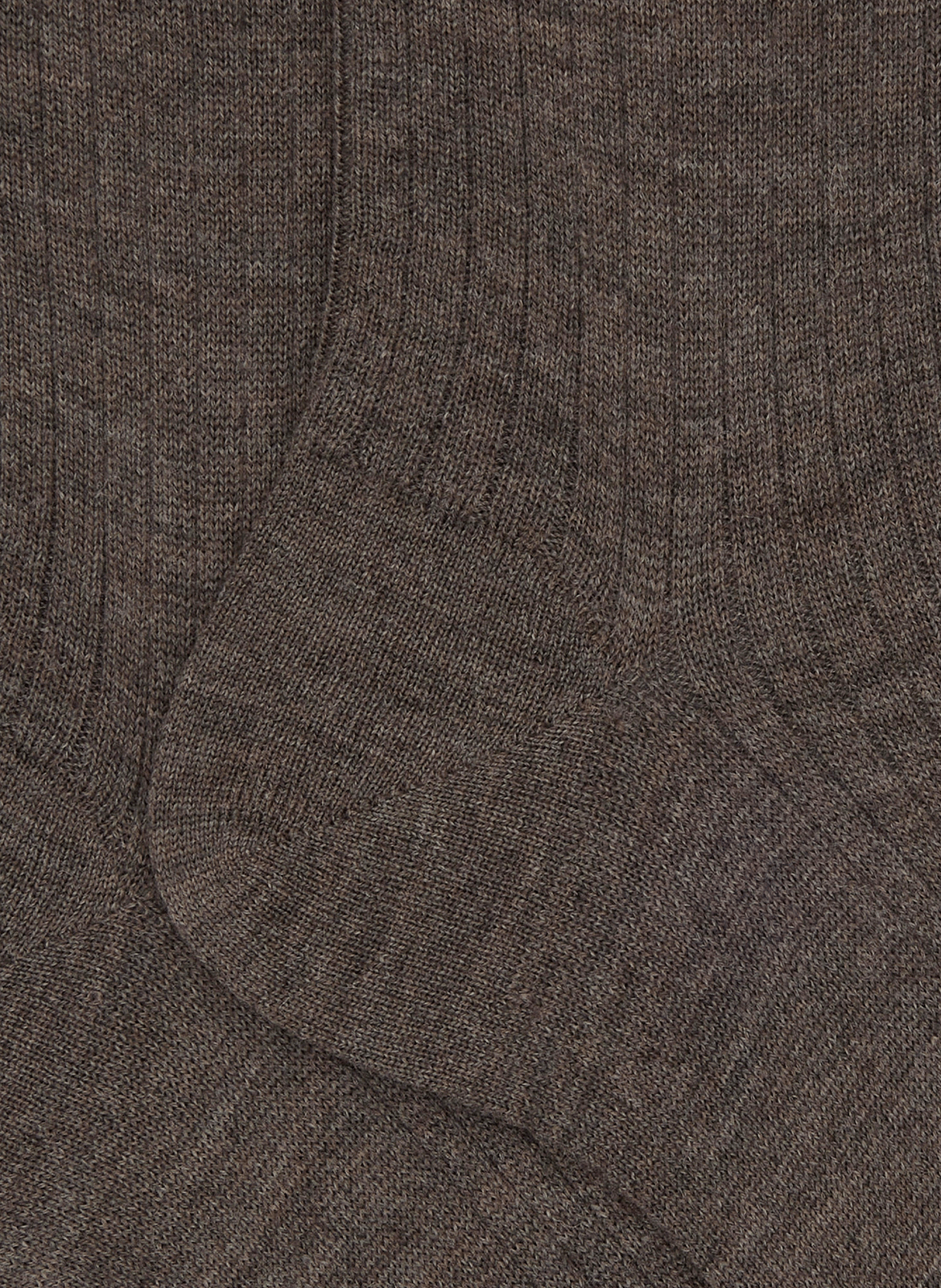 Wool-blend over the knee socks DORÉ DORÉ Brown