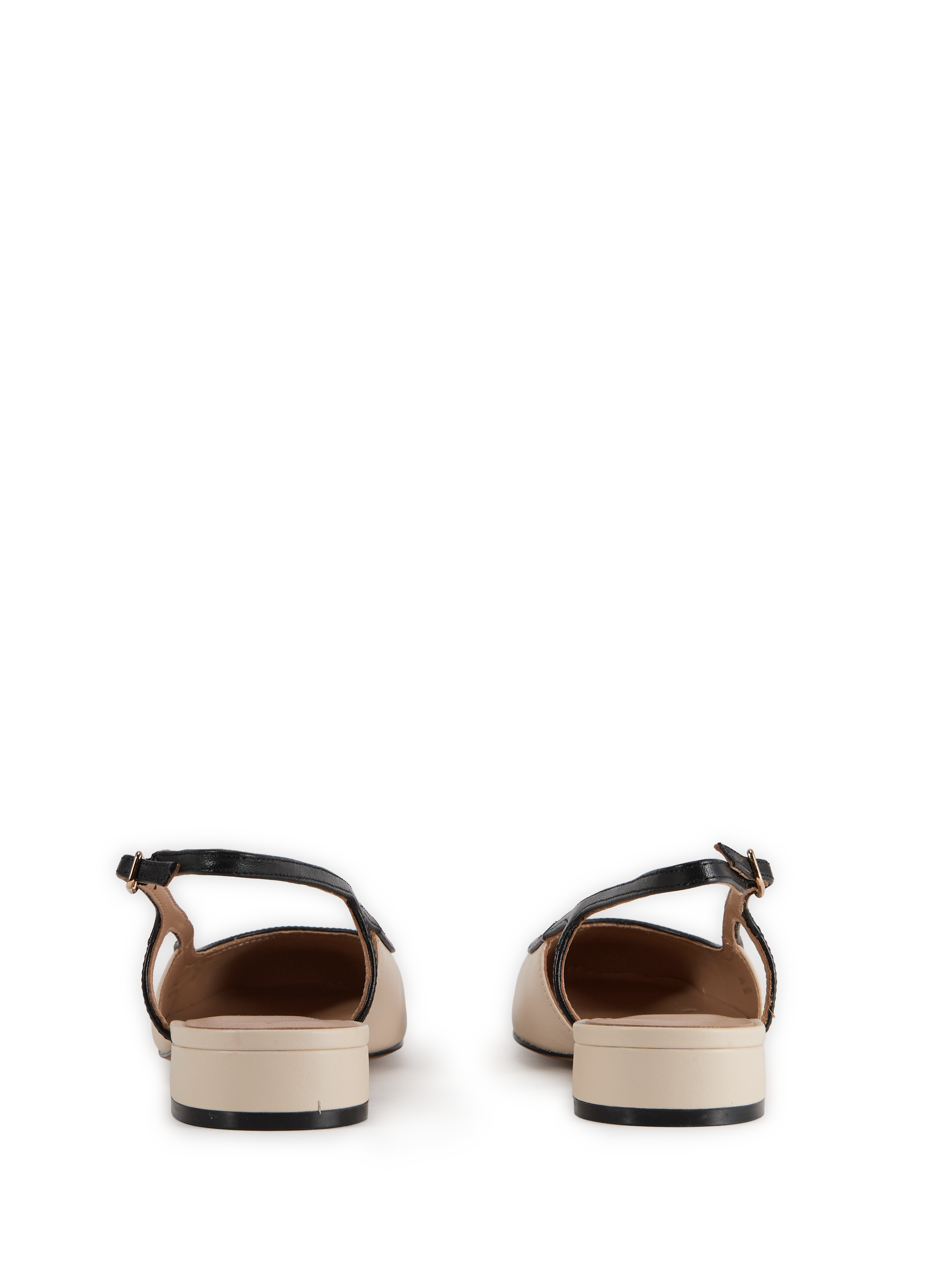 Virnilisa leather slingbacks GEOX Beige