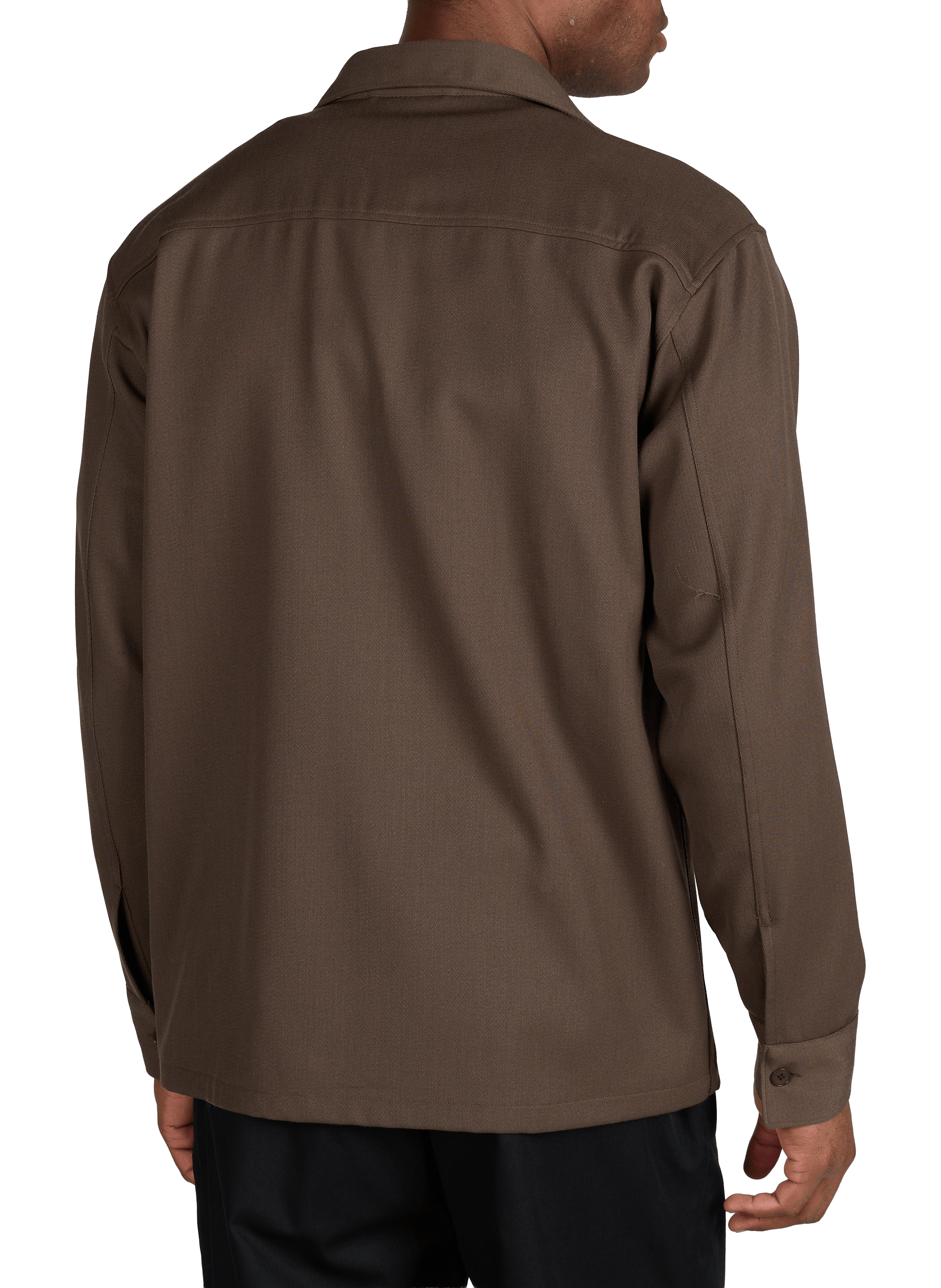 Mixed wool Freddy shirt NN.07 Brown