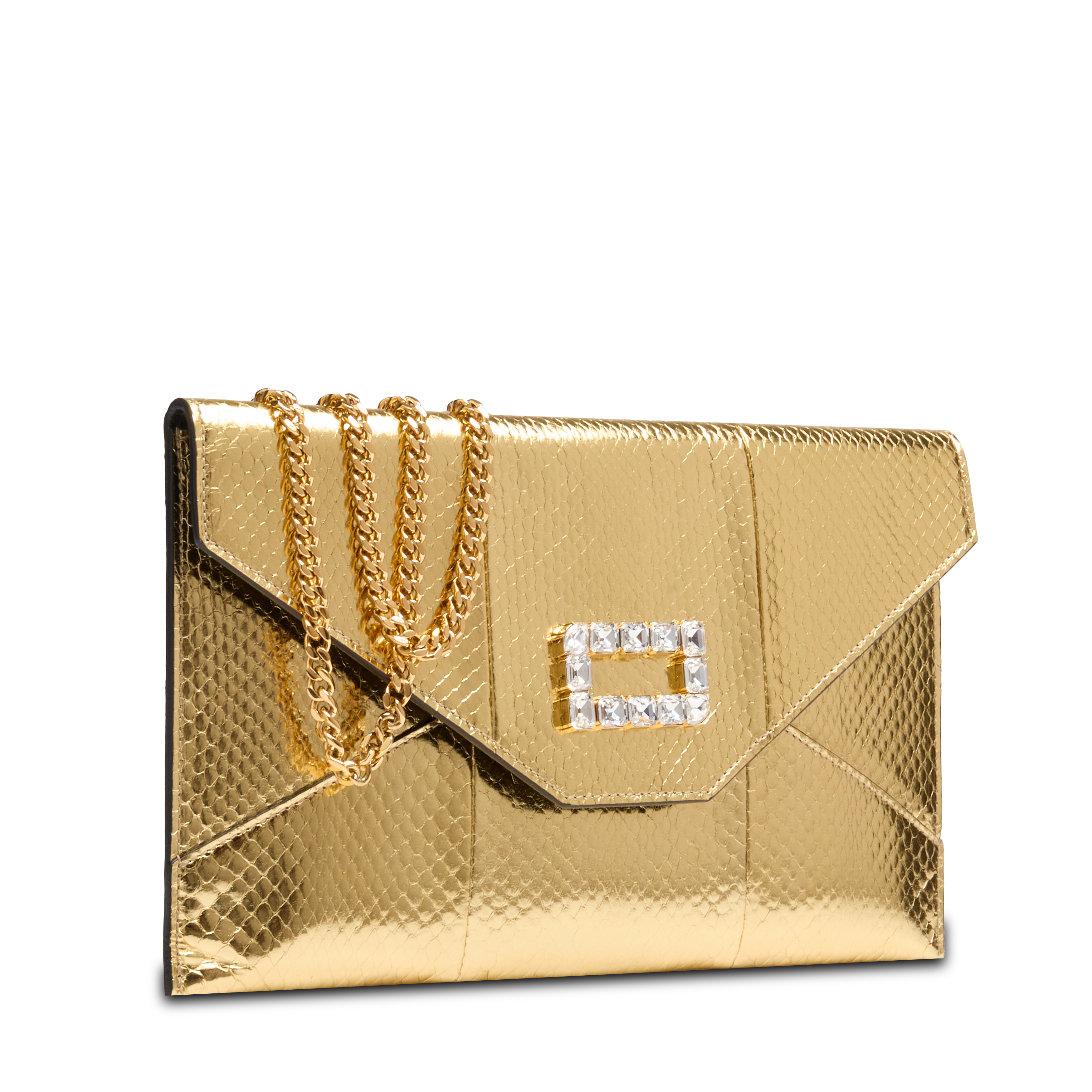 Pochette angèle de lancel en ayers LANCEL Doré