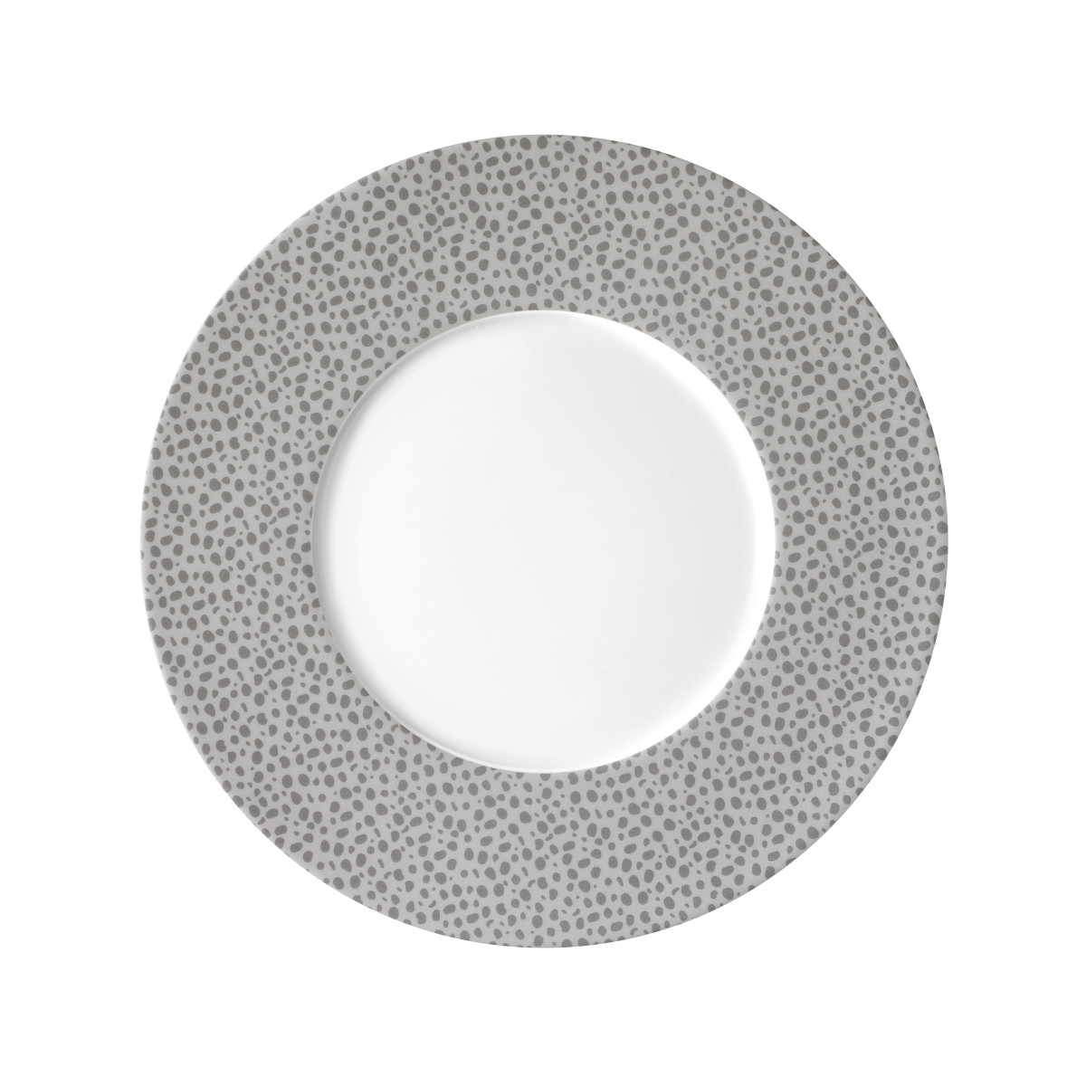 Baghera - assiette plate 27 cm (lot de 6) MEDARD DE NOBLAT Argent