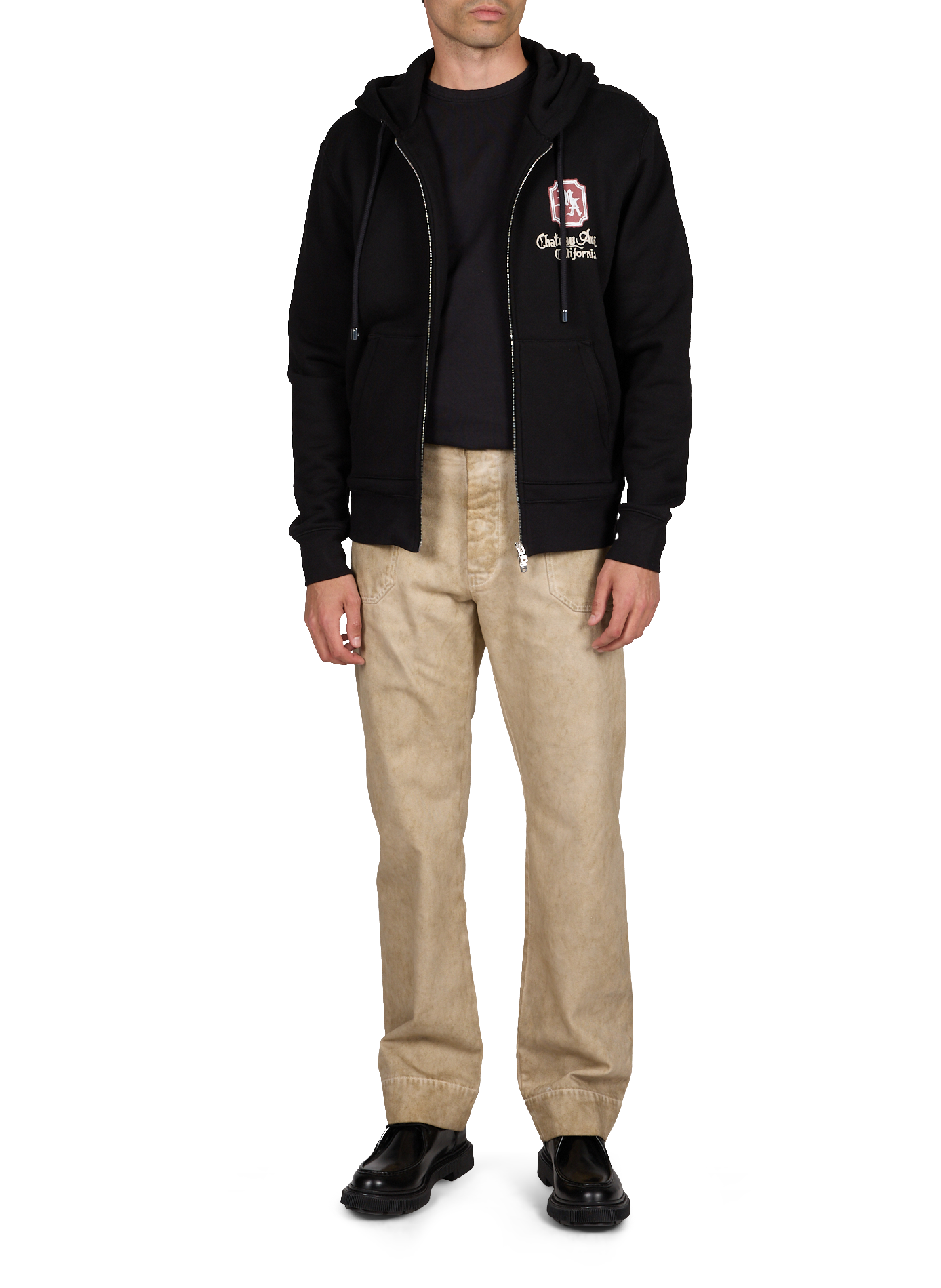 Pantalón Carpenter lavado de algodón Beige