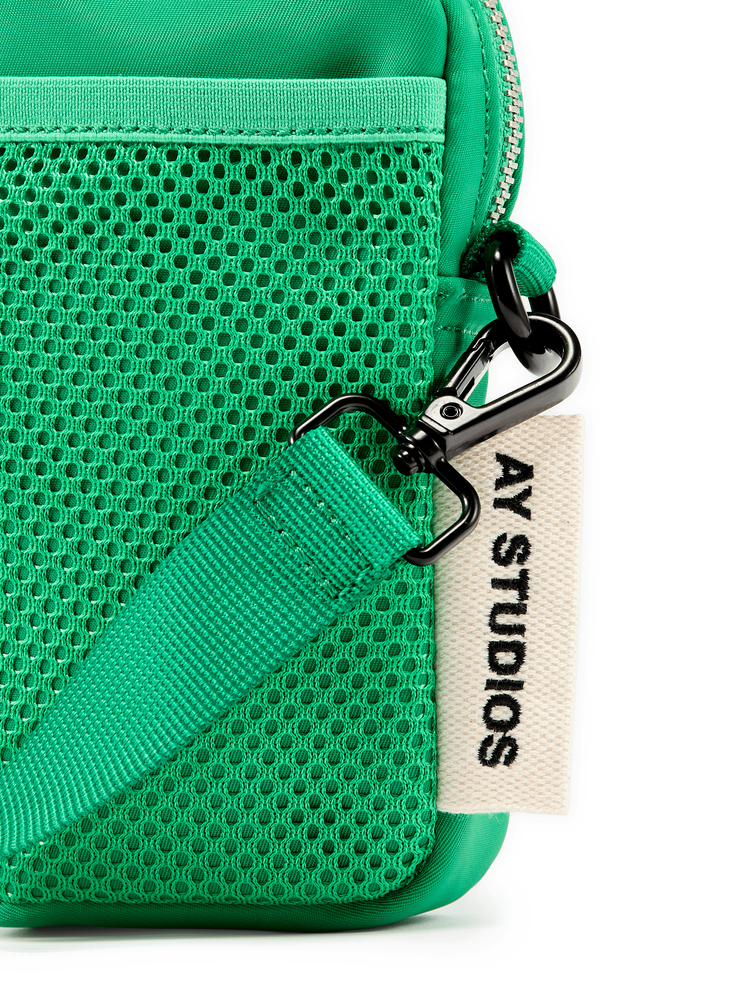 Adjustable shoulder wallet bag AY STUDIOS Green