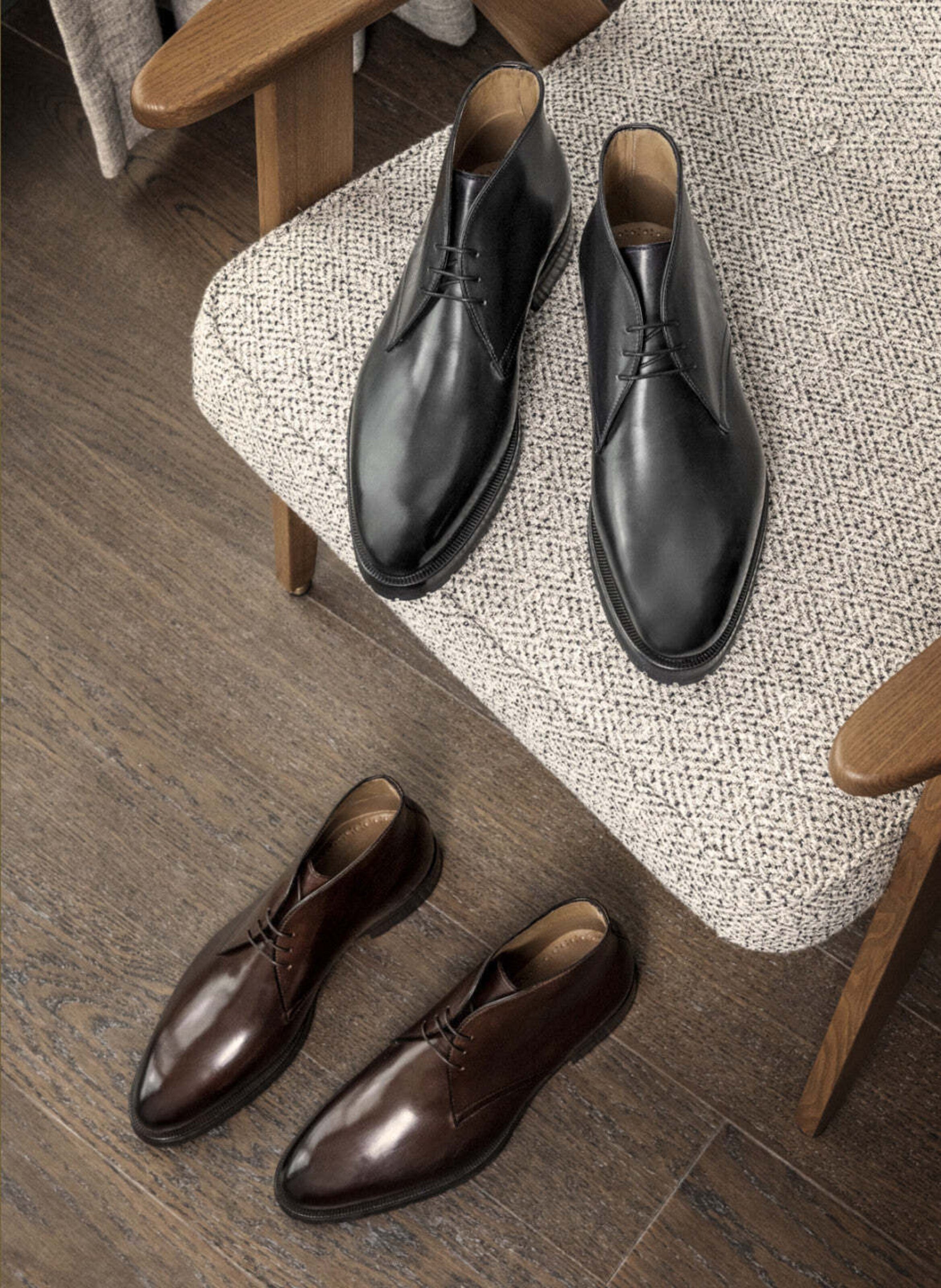 Bottines patiné tomaso FINSBURY Gris