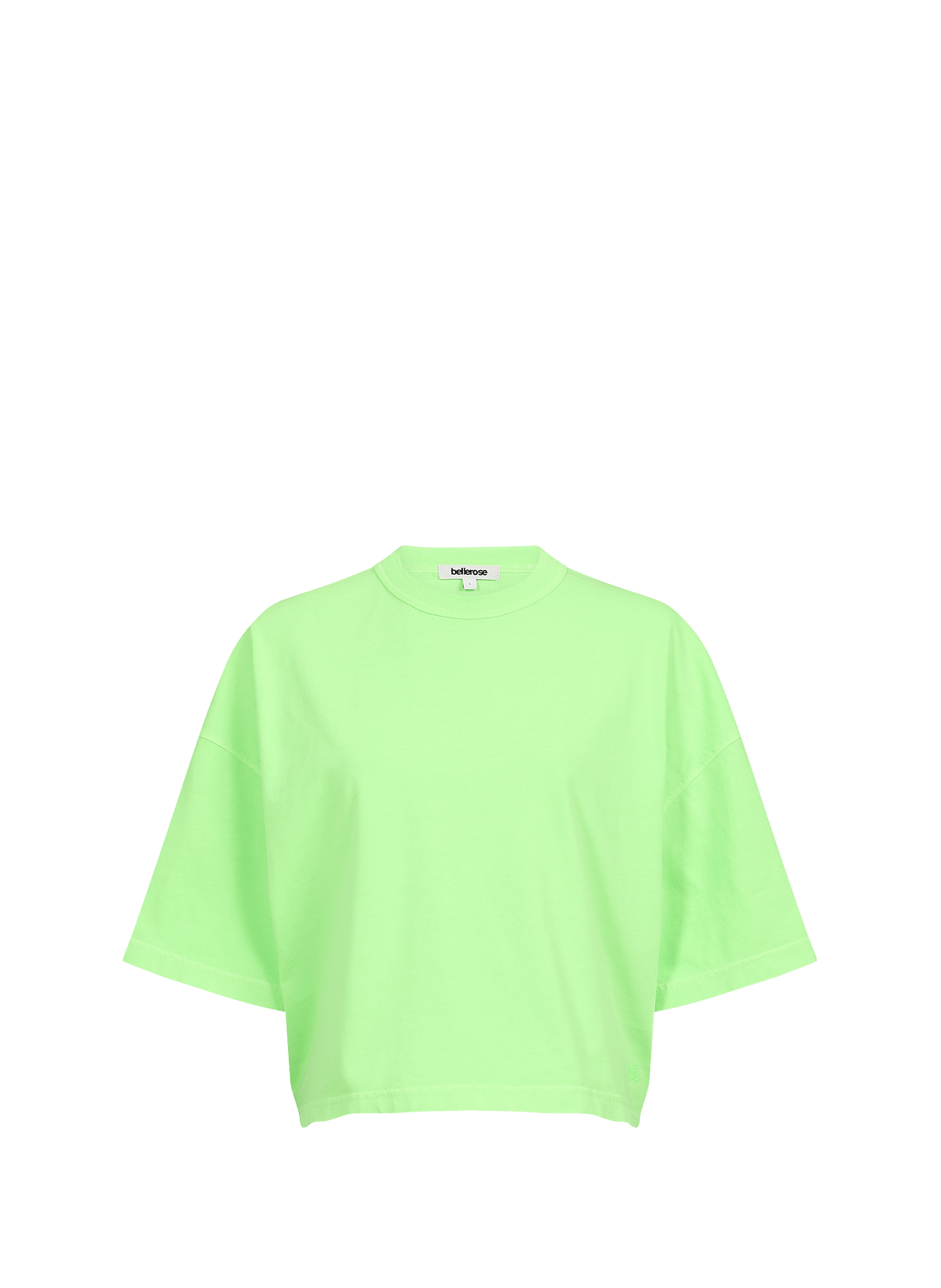 Oversized cotton T-shirt BELLEROSE Green