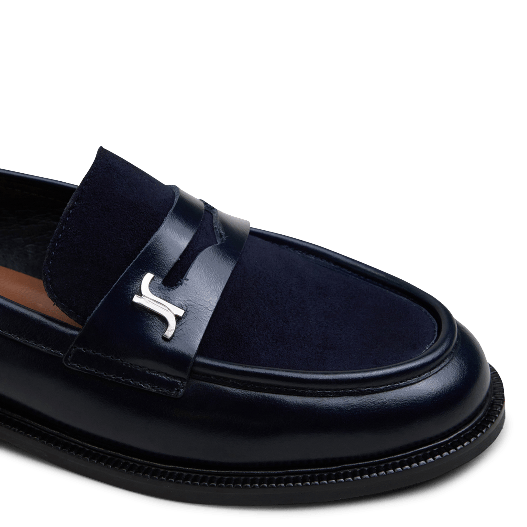 Mocassins en cuir duedi JONAK Bleu