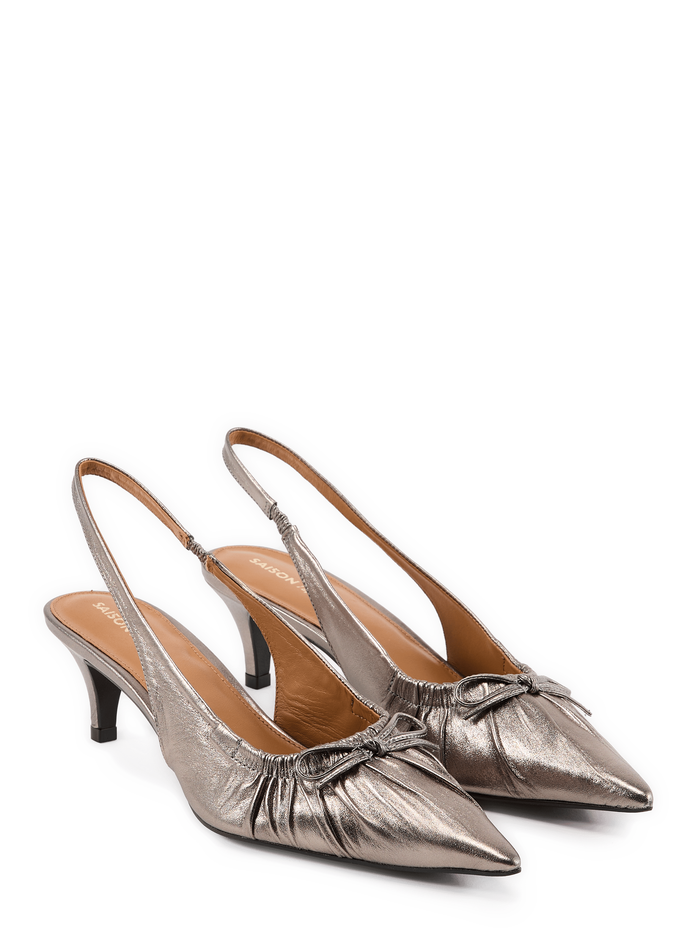 Escarpins Grace en cuir SAISON 1865 Plata