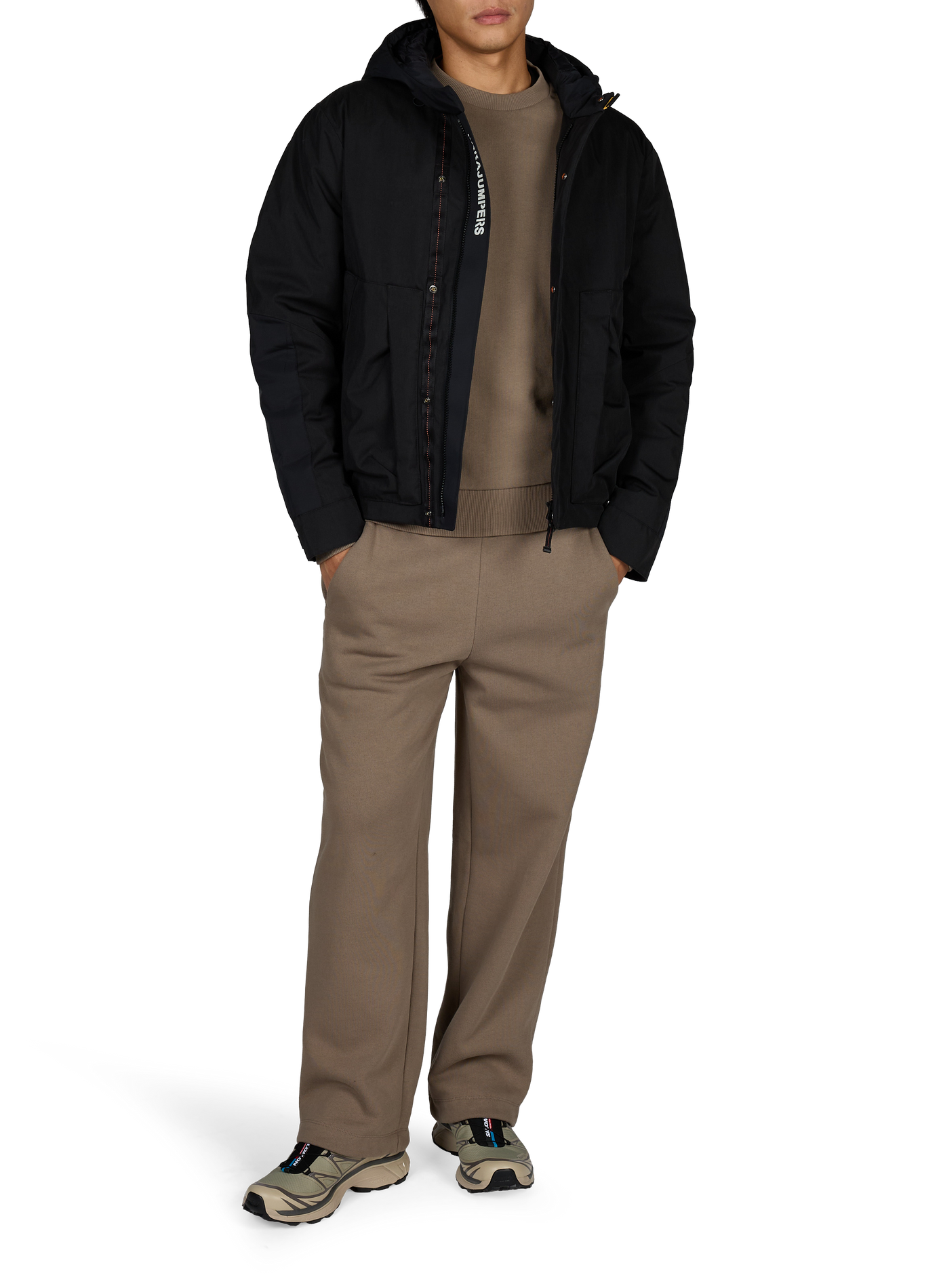 Ruime katoenen sweatshirt PARAJUMPERS Bruin