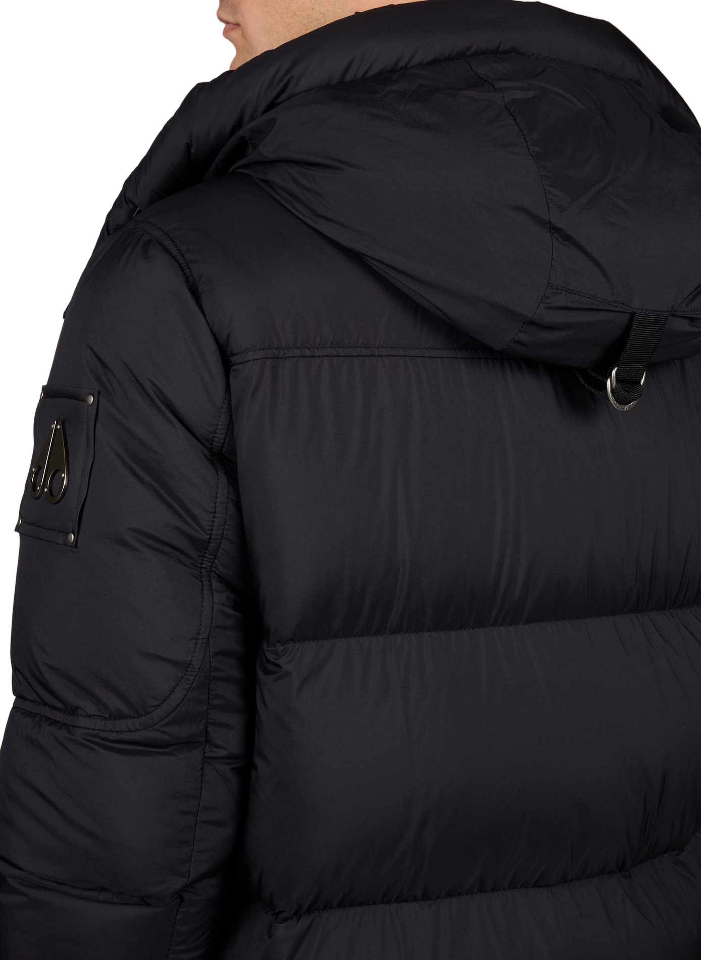 Everest hooded puffer jacket MOOSE KNUCKLES Black