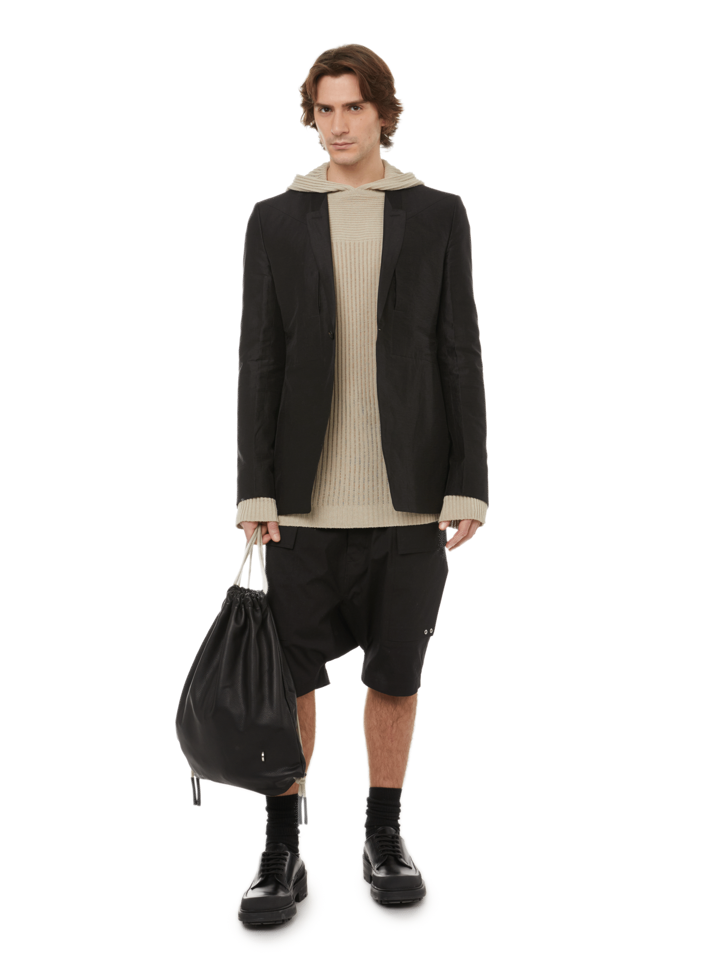 Fogpocket Soft Blazer RICK OWENS Black