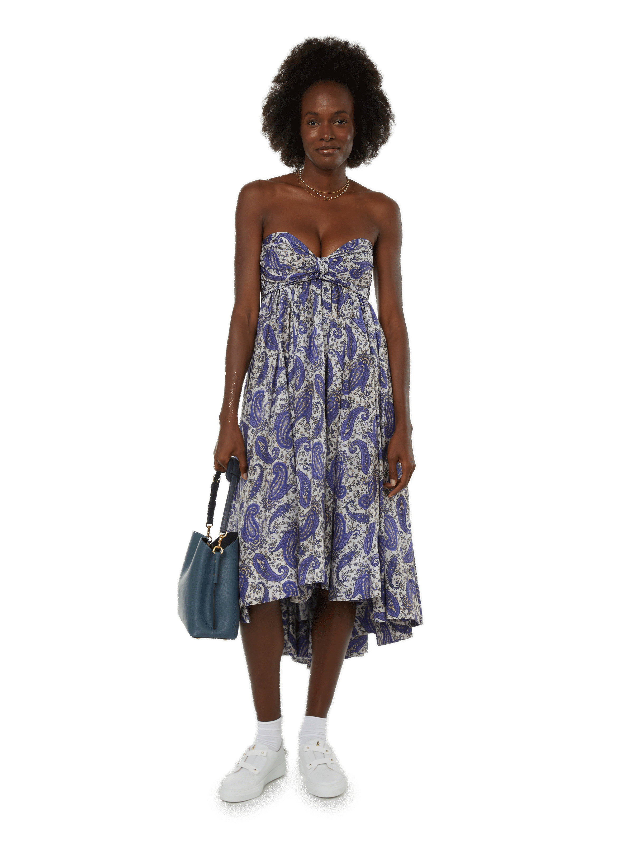 Robe midi en soie  ZIMMERMANN