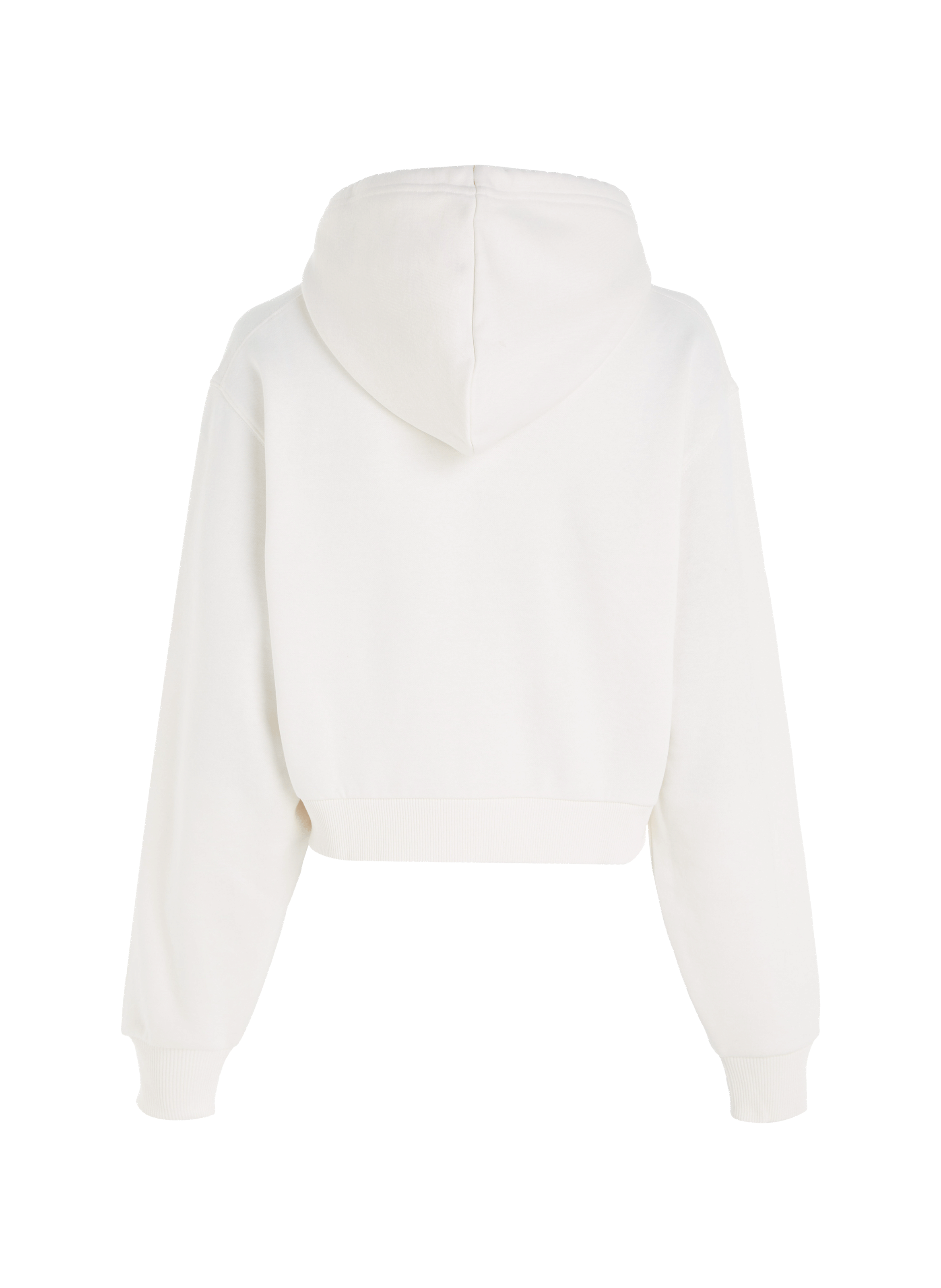 Hoodie court avec zip