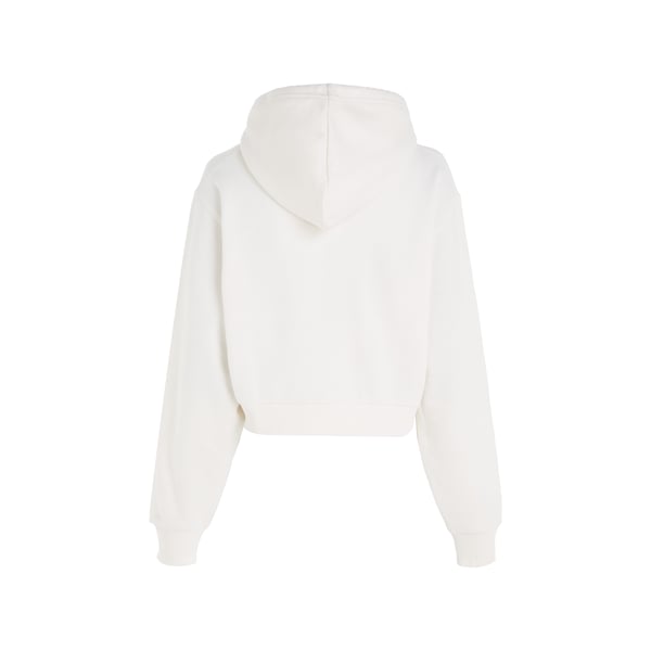 Hoodie court avec zip