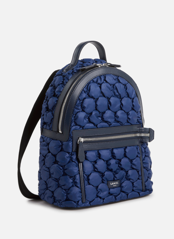 LANCEL bubble-pattern Leather Bag - Blue