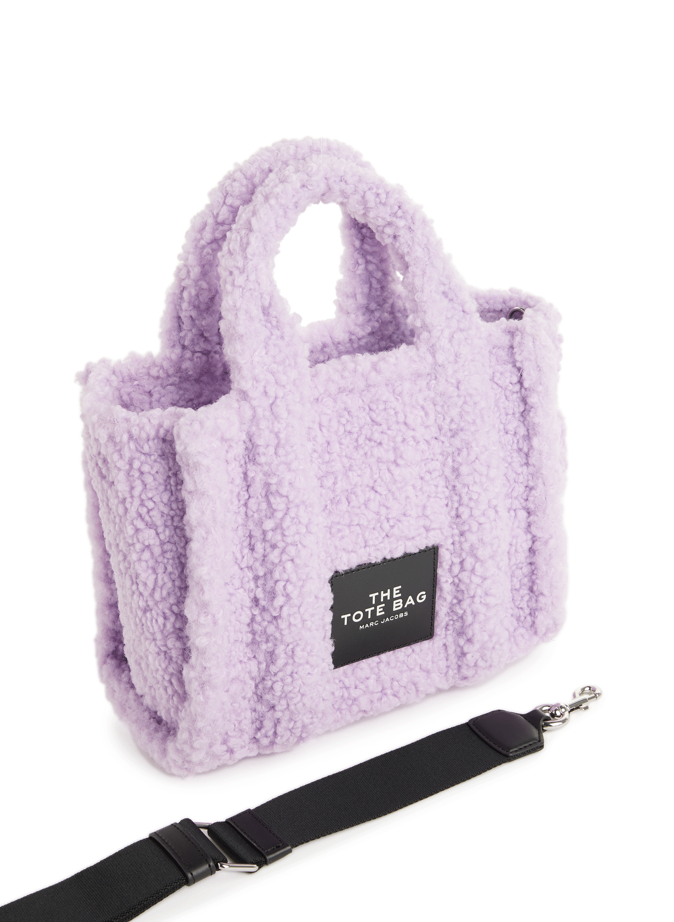 Mini sac The Tote Bag en fausse fourrure