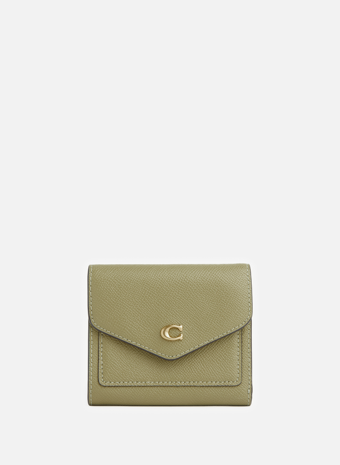 Leather card holder COACH
