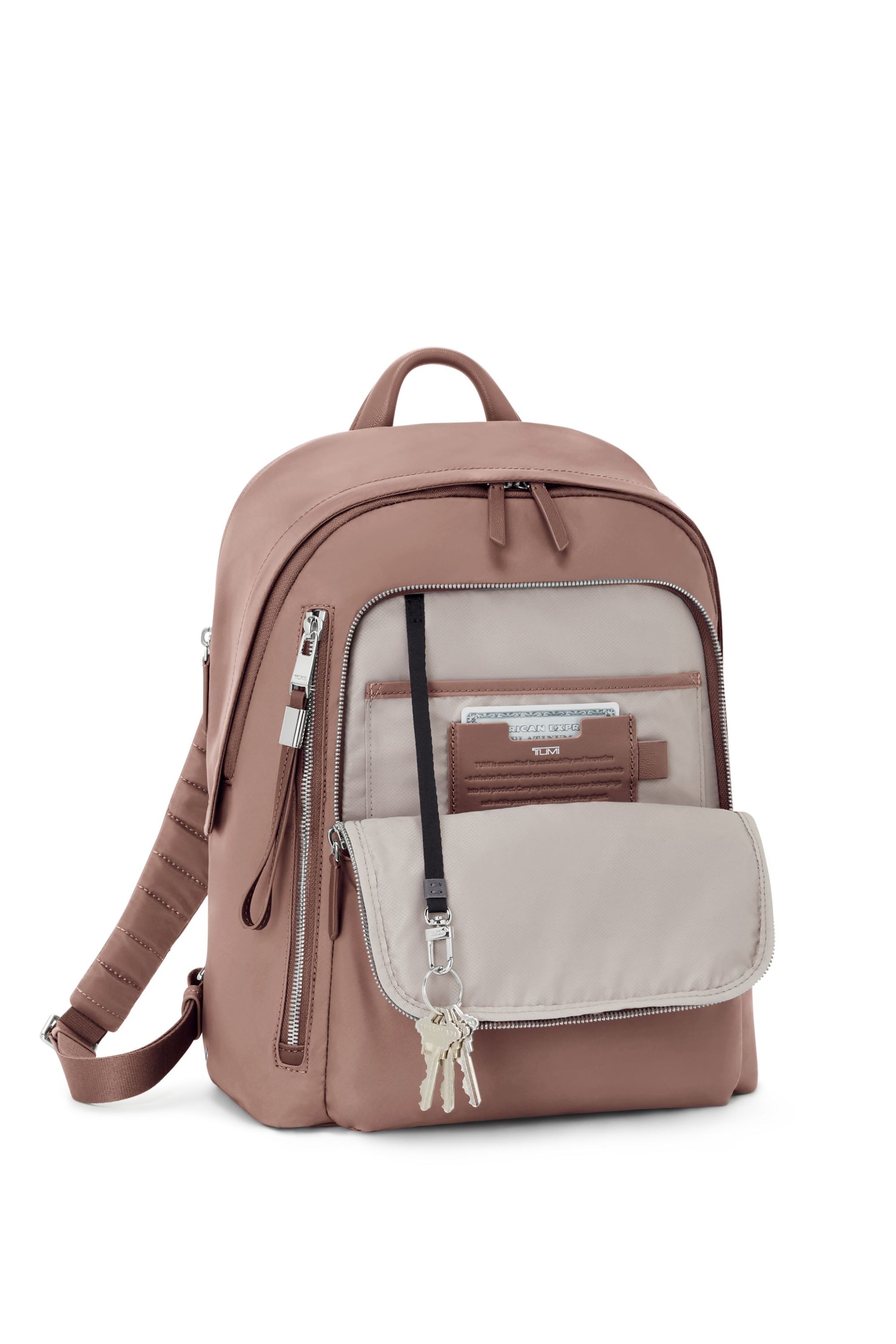 Voyageur sac à dos taille s TUMI Rose