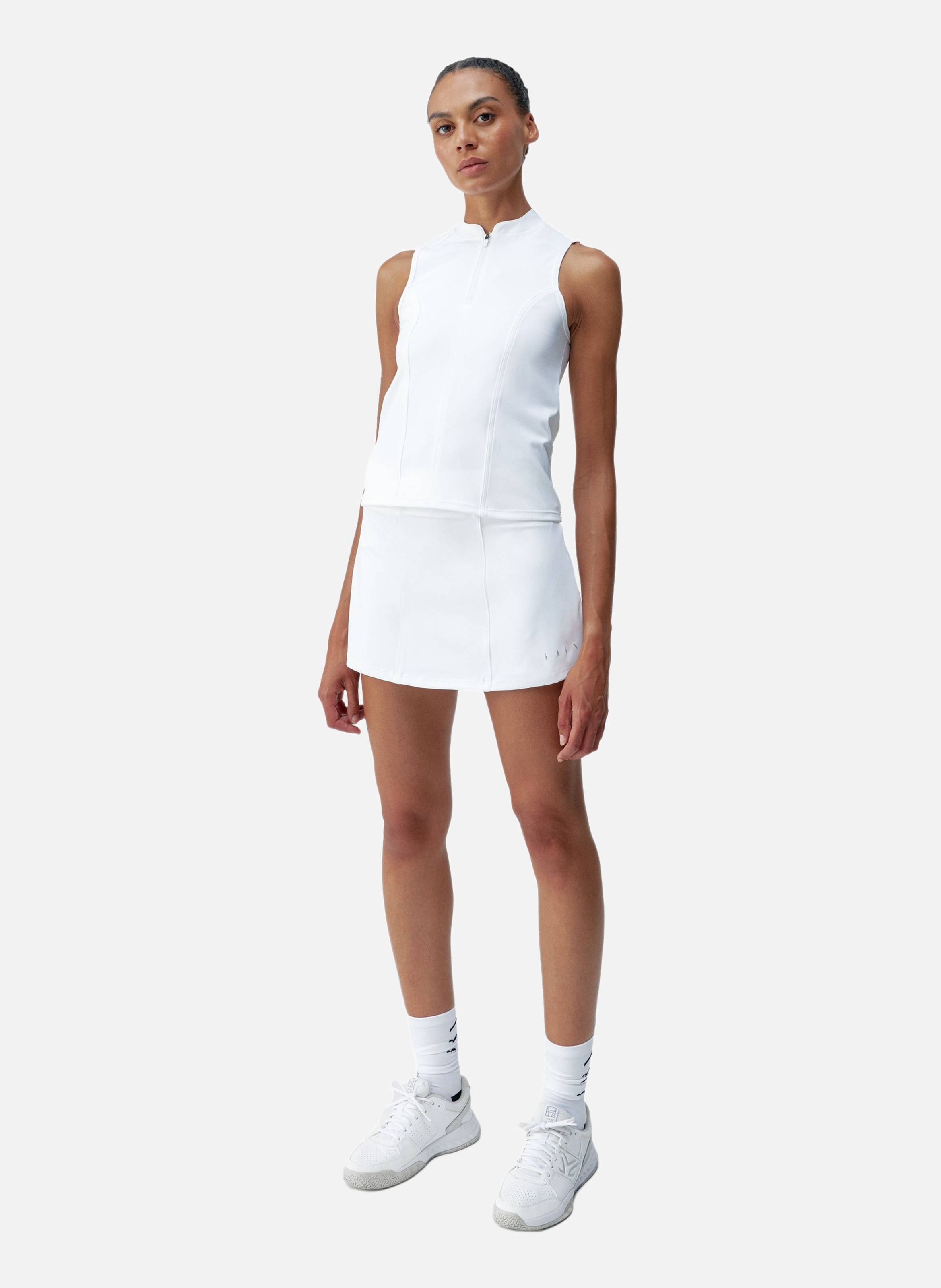 Jupe de sport performance soleil BORN LIVING YOGA Blanc