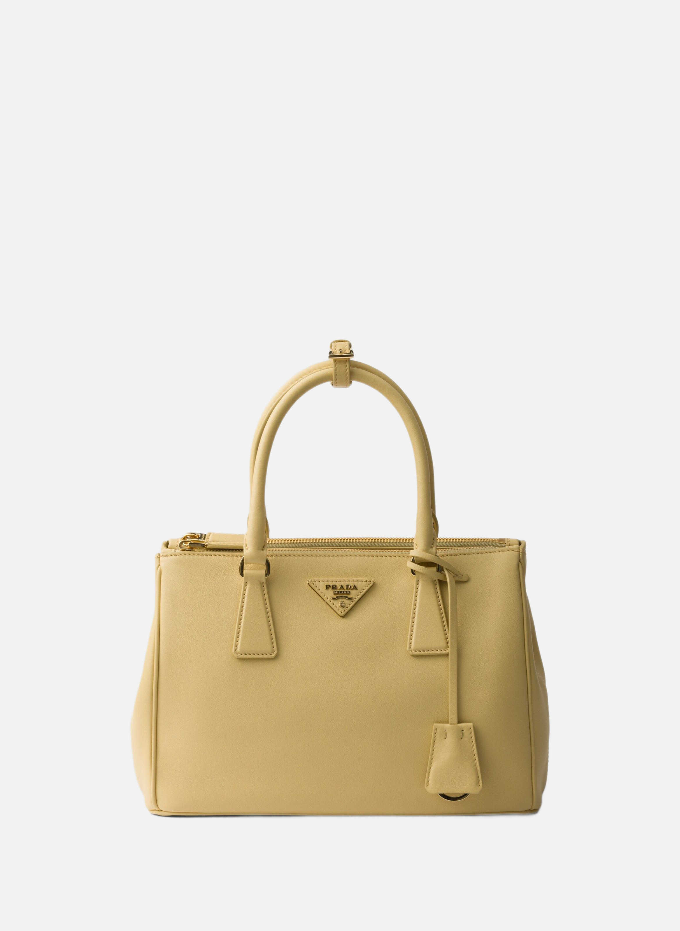 Sac prada galleria en cuir PRADA Jaune