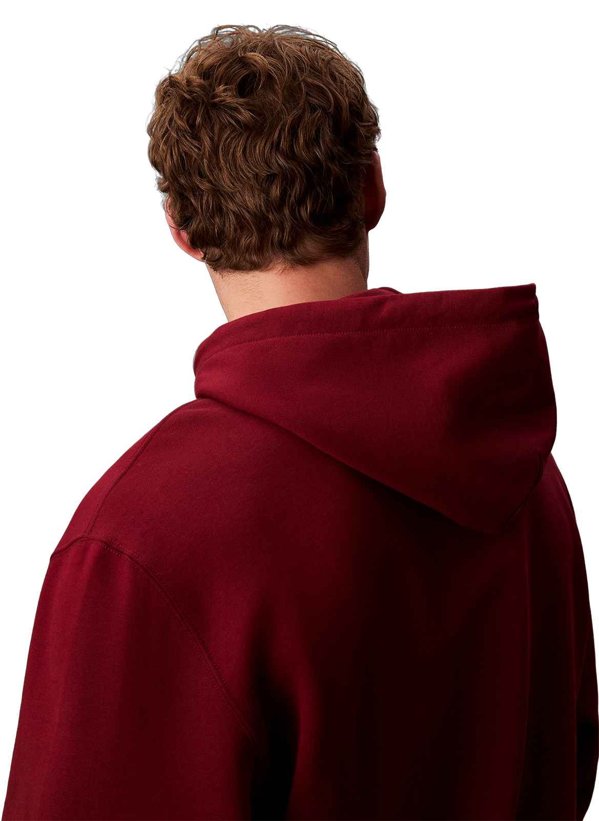 Cotton hoodie CALVIN KLEIN Red