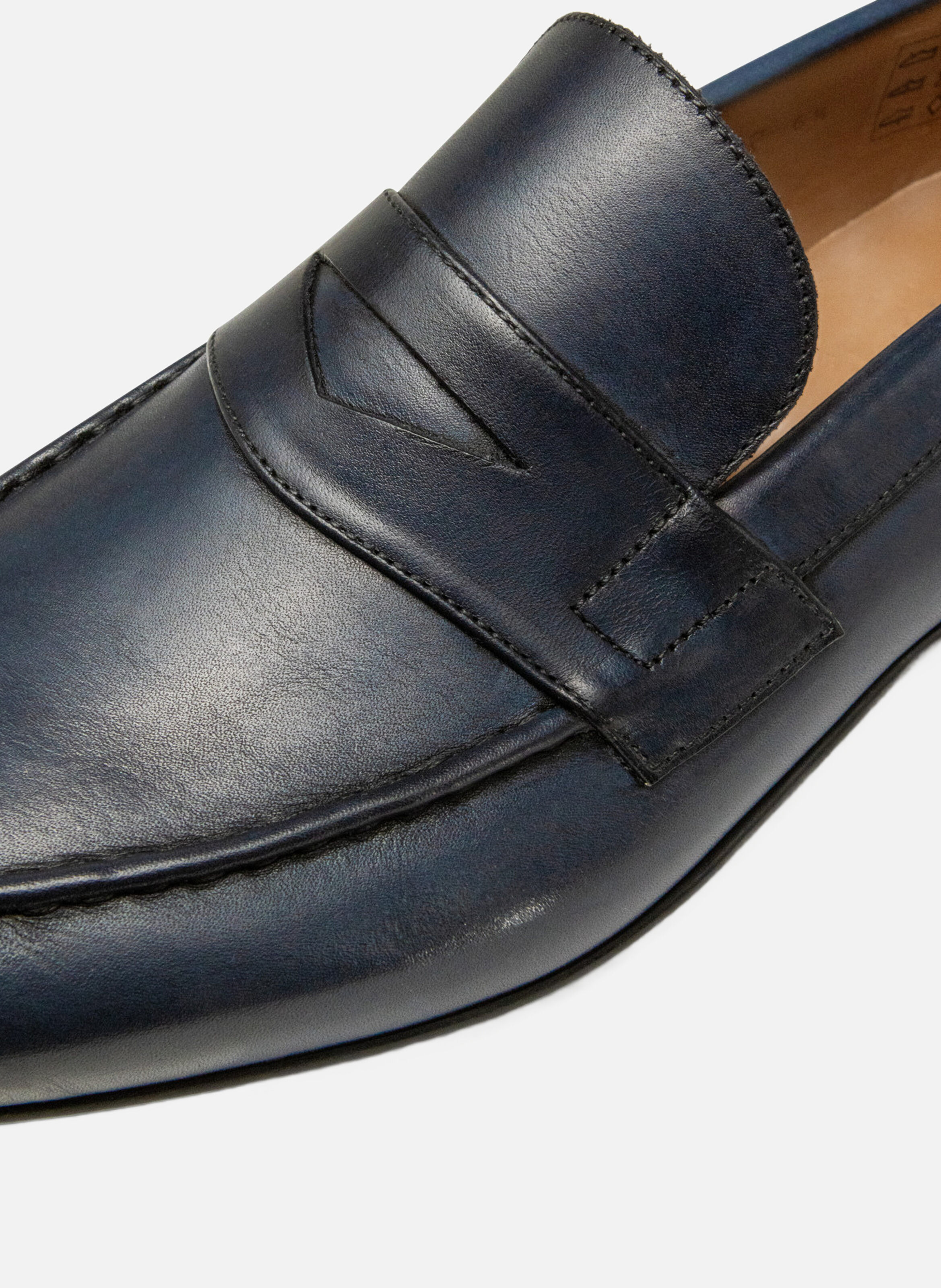 Mocassin clayton FINSBURY Bleu