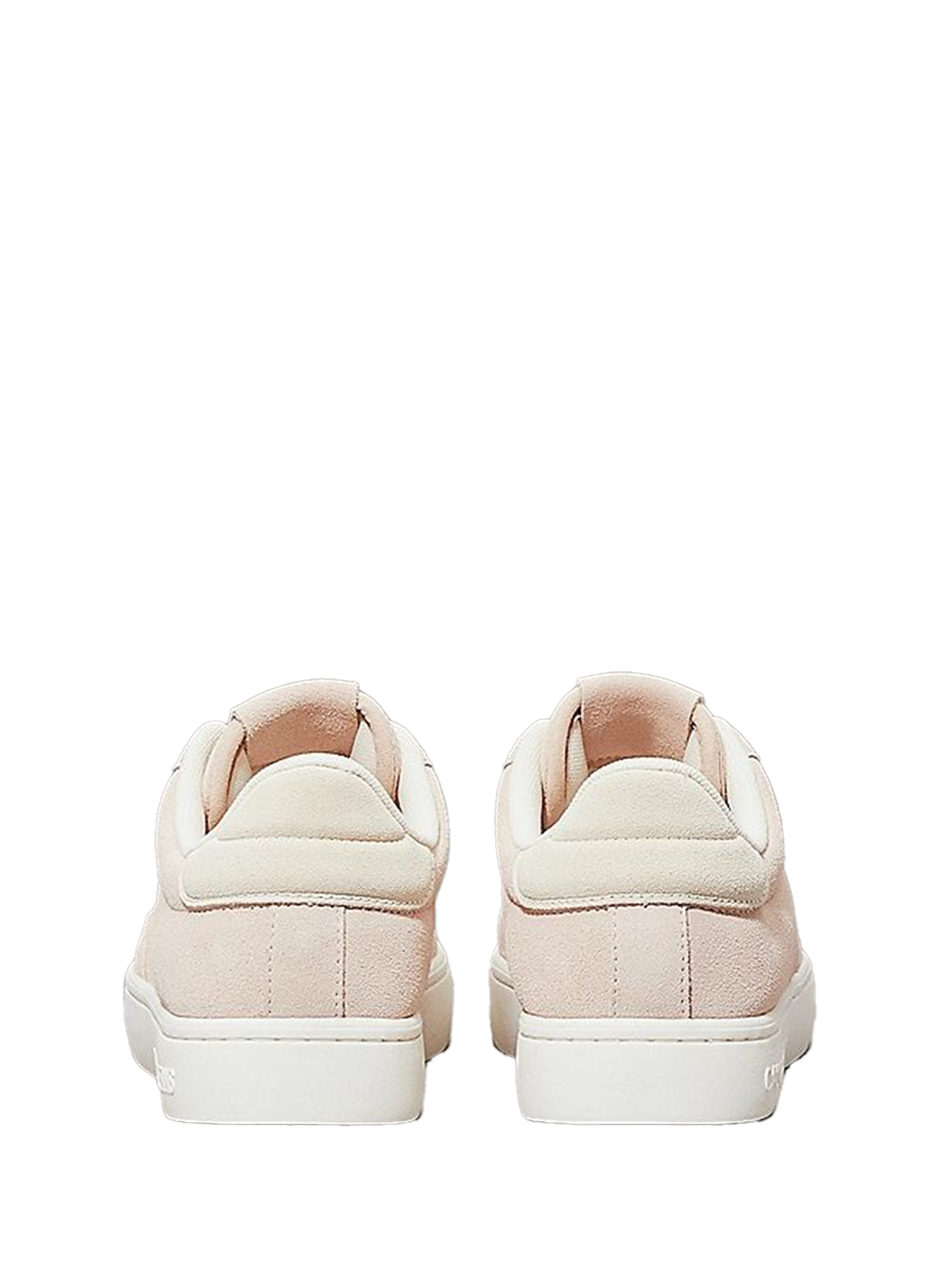 Baskets basses en cuir  CALVIN KLEIN Rose