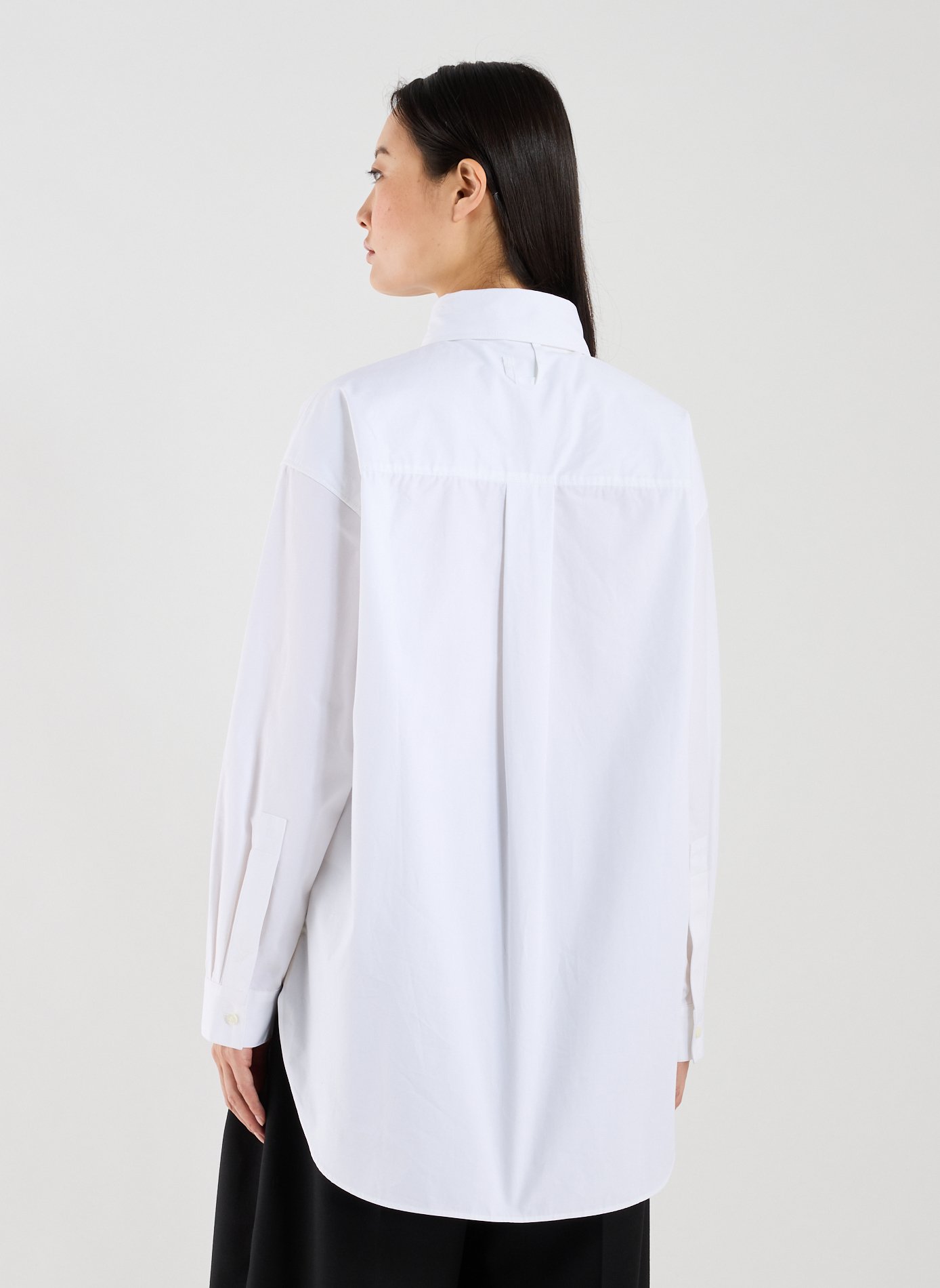 Men's Cotton Shirt JACQUEMUS White