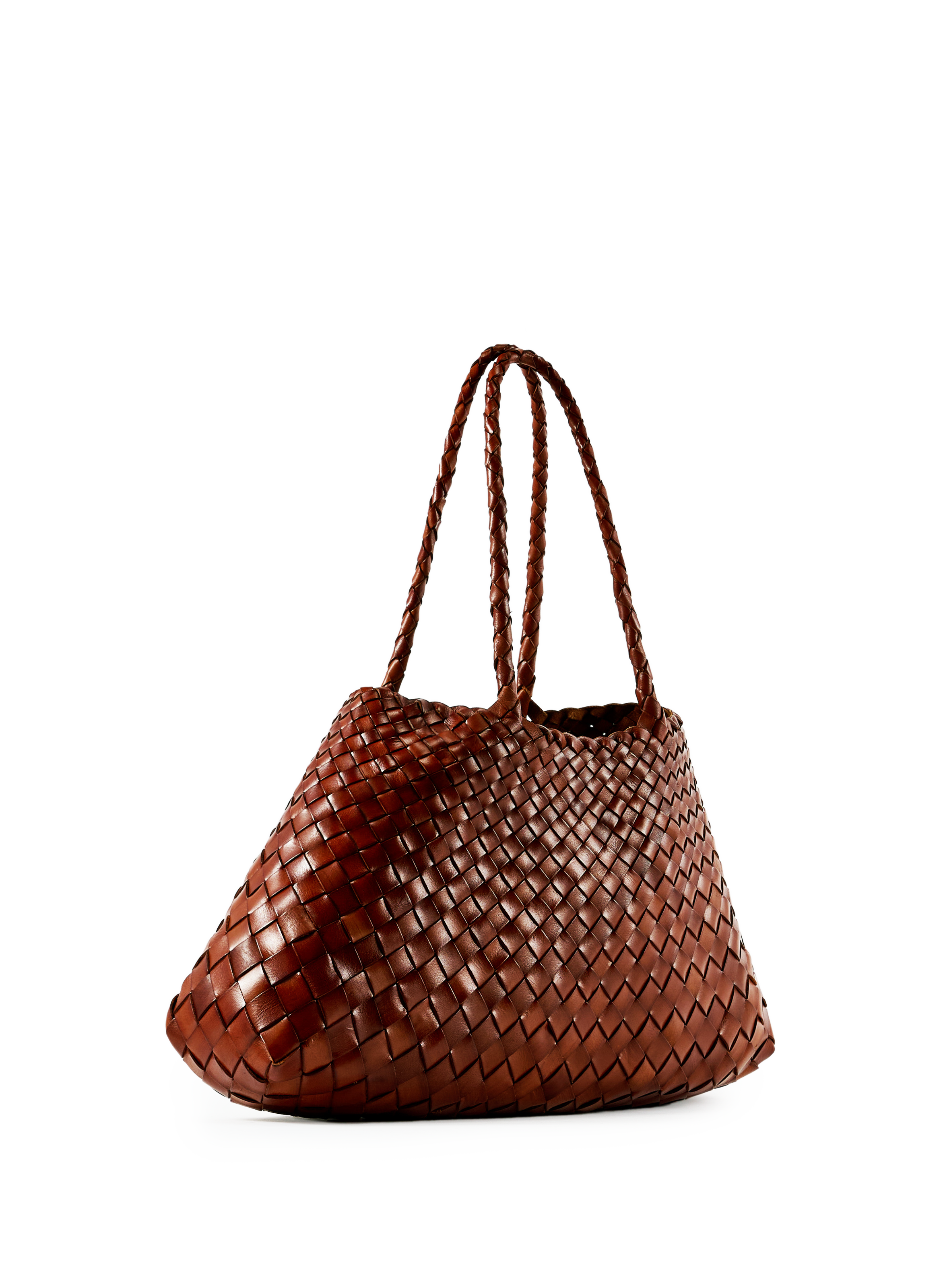 Sac cabas Santa Croce Big DRAGON DIFFUSION Marron