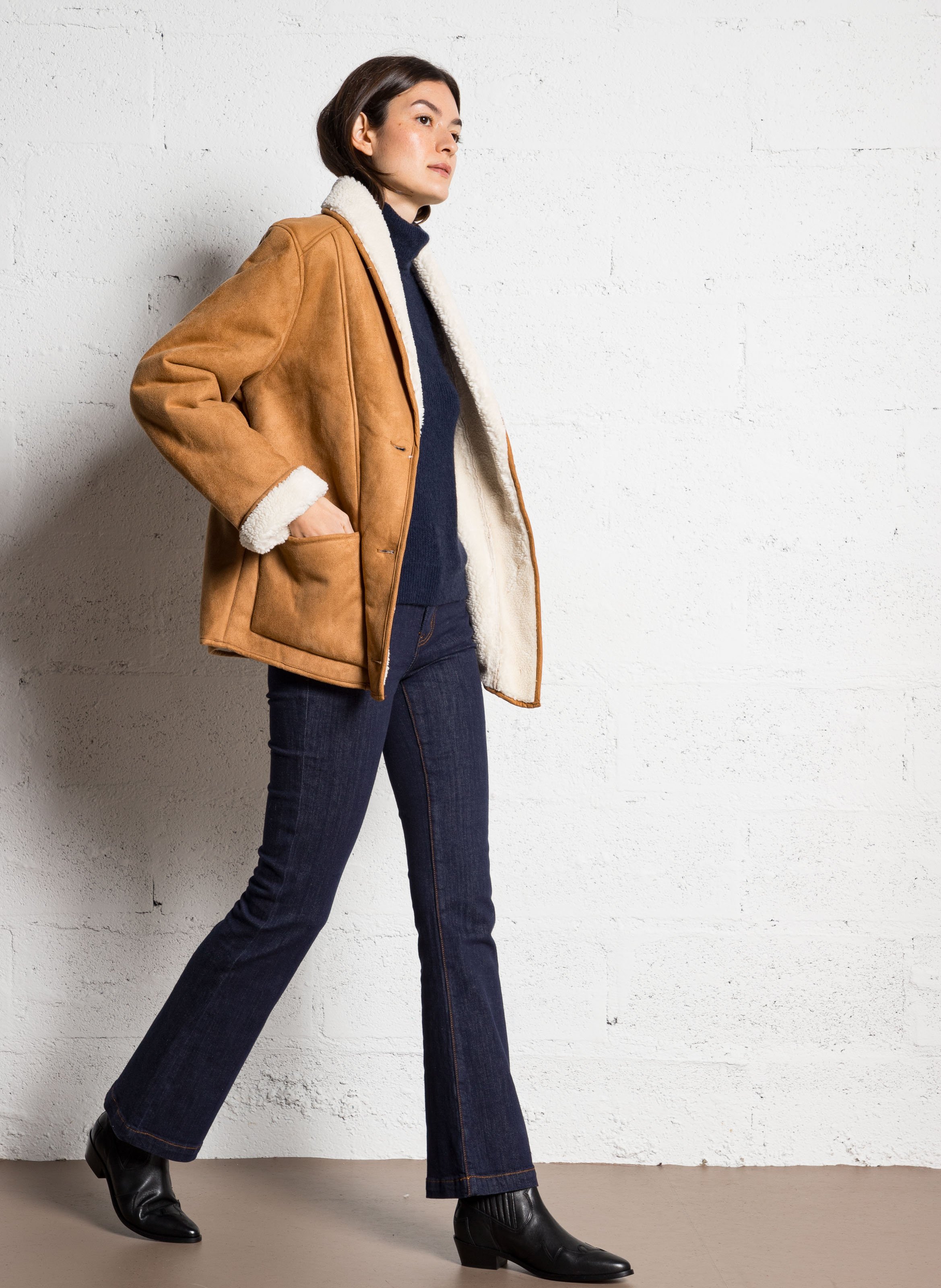 Bottines en cuir tya ANTHOLOGY Noir