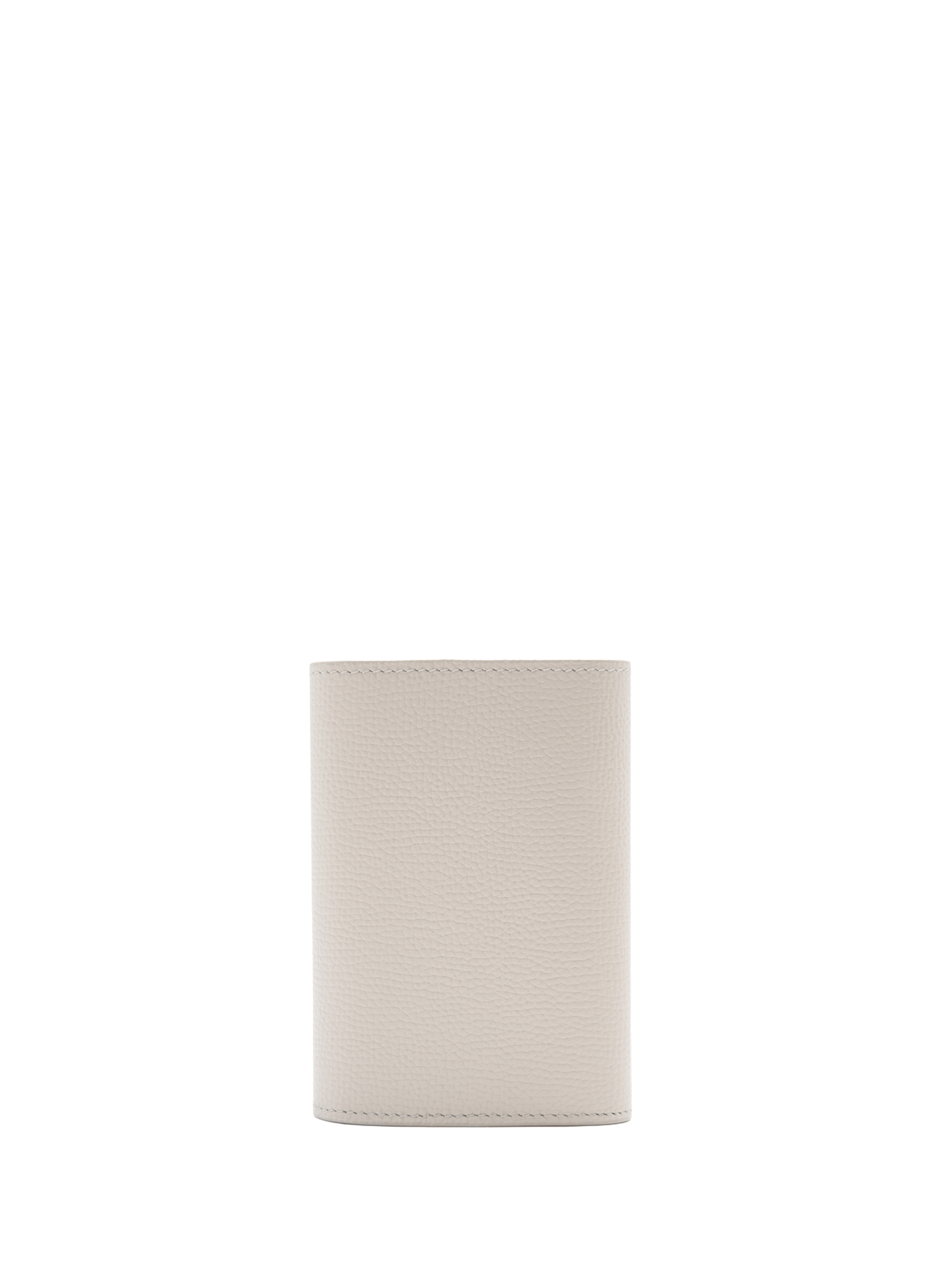 Grained calfskin vertical wallet LOEWE Grey
