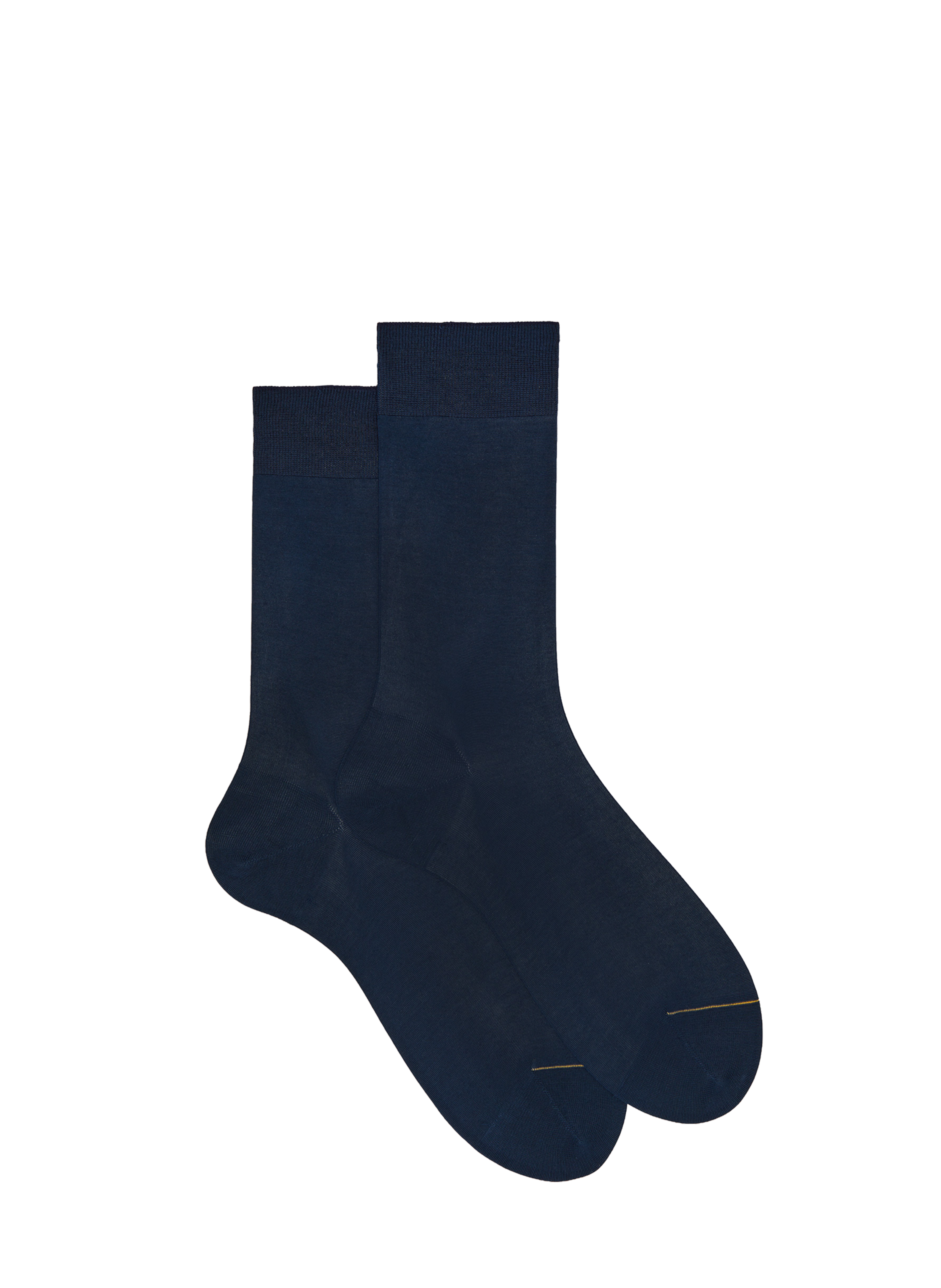 Camouflage-print mid-calf cotton-blend socks DORÉ DORÉ Blue