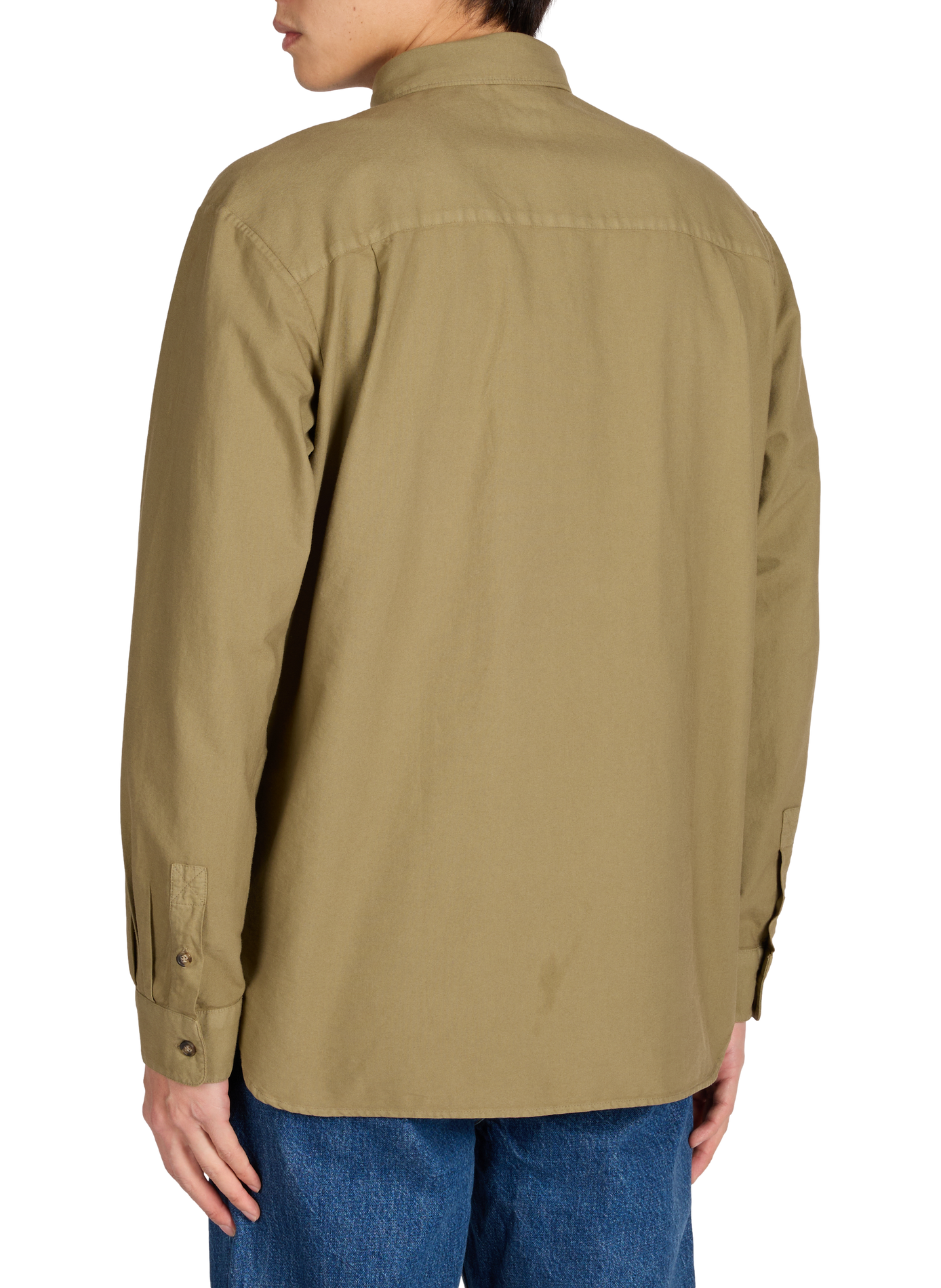  Cotton shirt A.P.C. Green