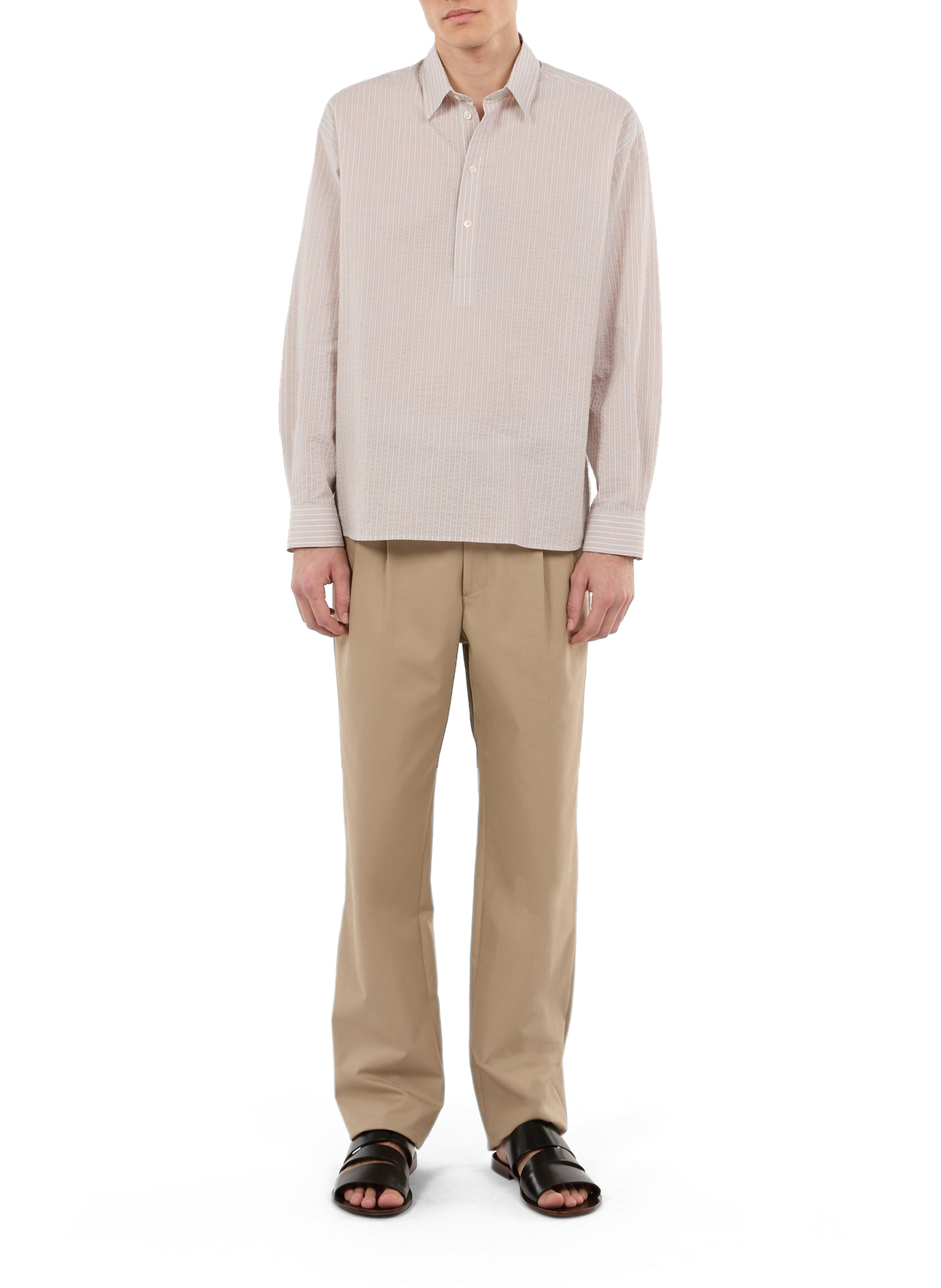 Pantalon de costume Hock en coton SAISON 1865 Beige