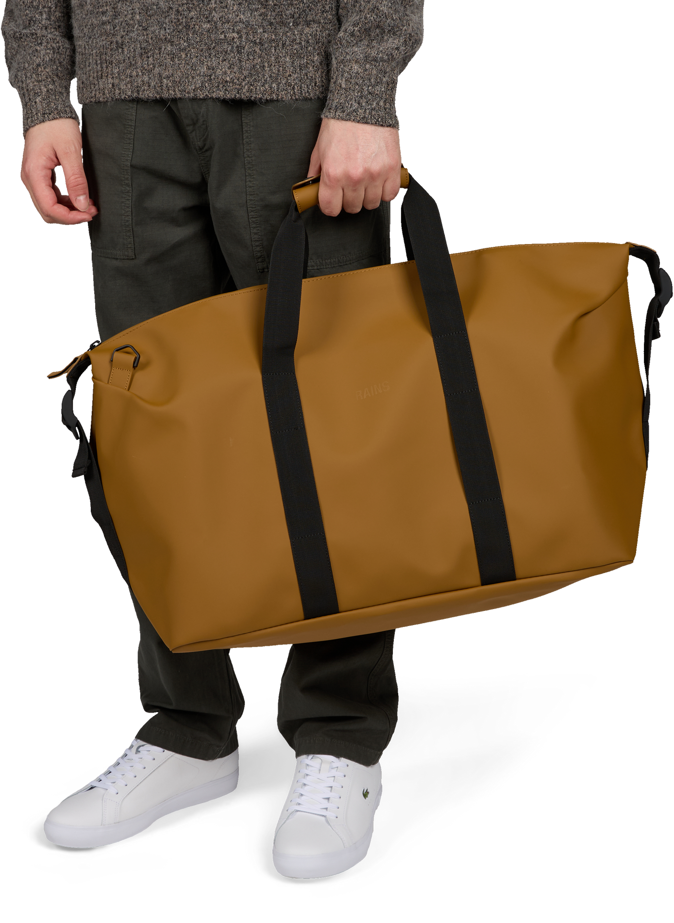 Hilo weekend bag RAINS Brown