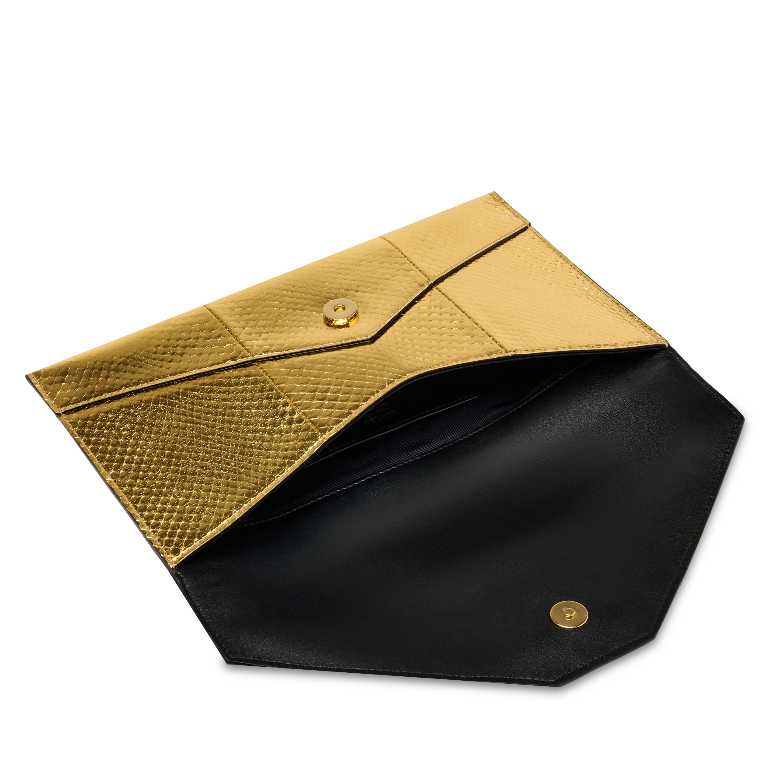 Pochette angèle de lancel en ayers LANCEL Doré