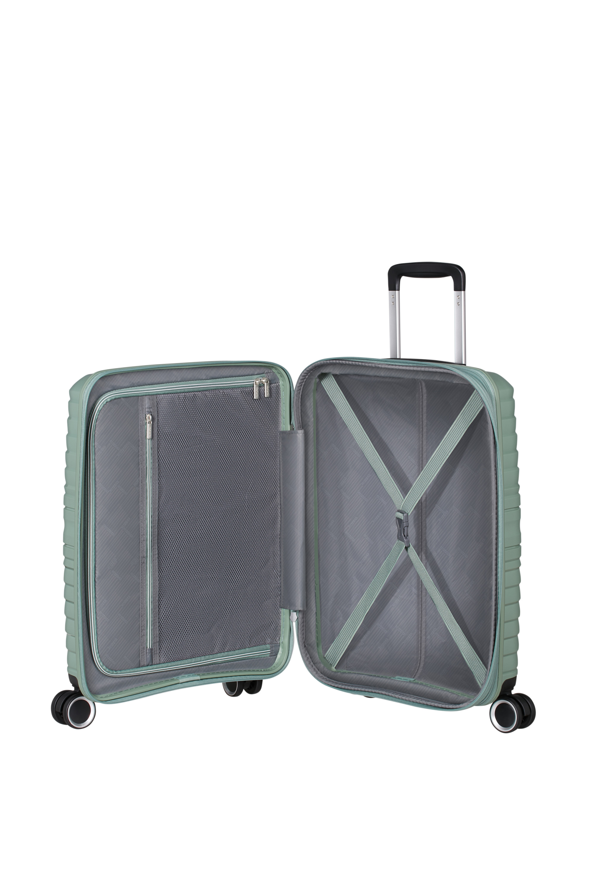Flytwist valise 4 roues taille s AMERICAN TOURISTER Vert