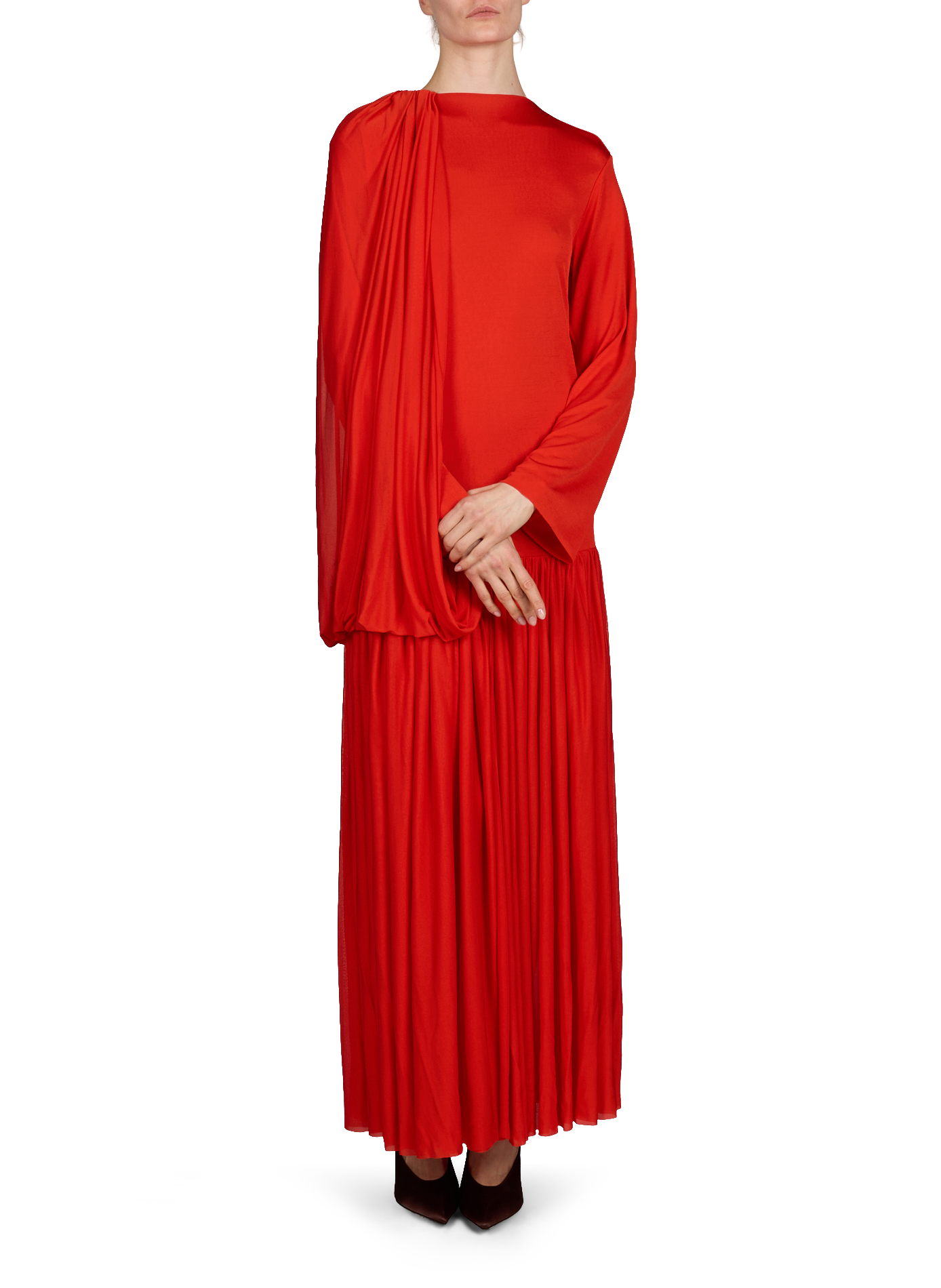 Flowy Sara long dress Calvin Klein Collection Red